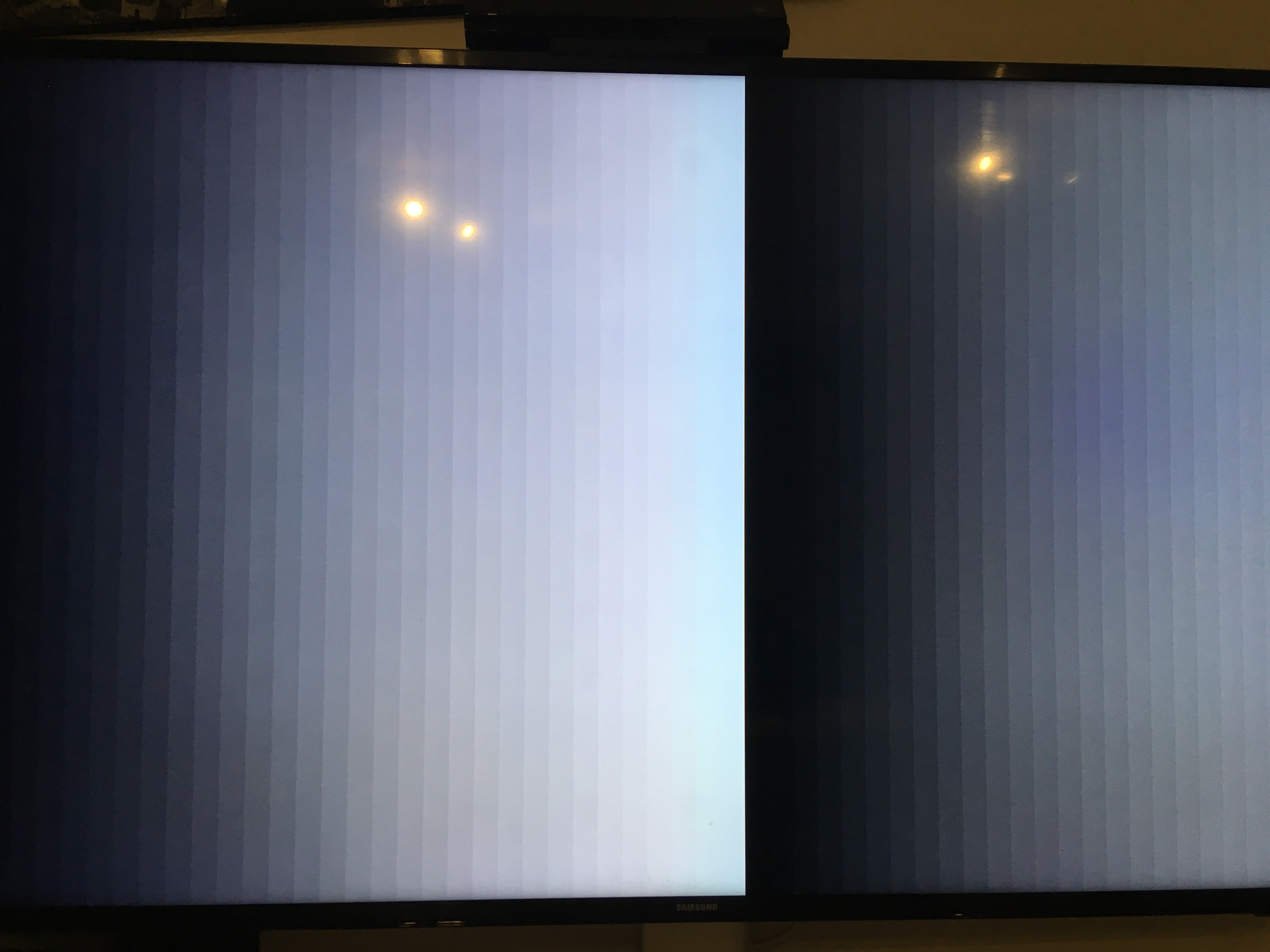 Rond brillants / halo lumineux / visible sur image clair Samsung Community