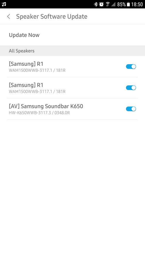 samsung tv wifi speaker surround setup greyed out