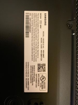 samsung soundbar Q60T cannot hold sound via ARC/HDMI to my samsung tv  series 7100 - Samsung Community