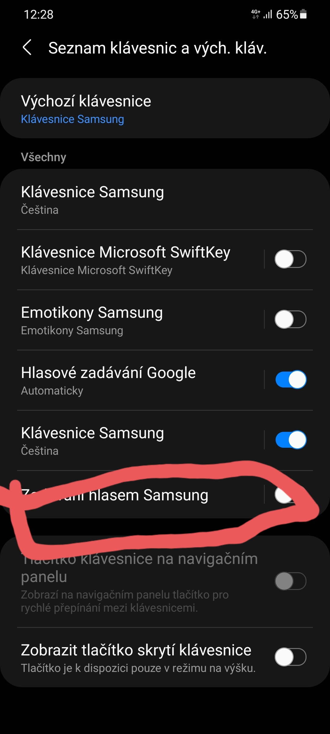 Vyřešeno: klávesnice - Samsung Community