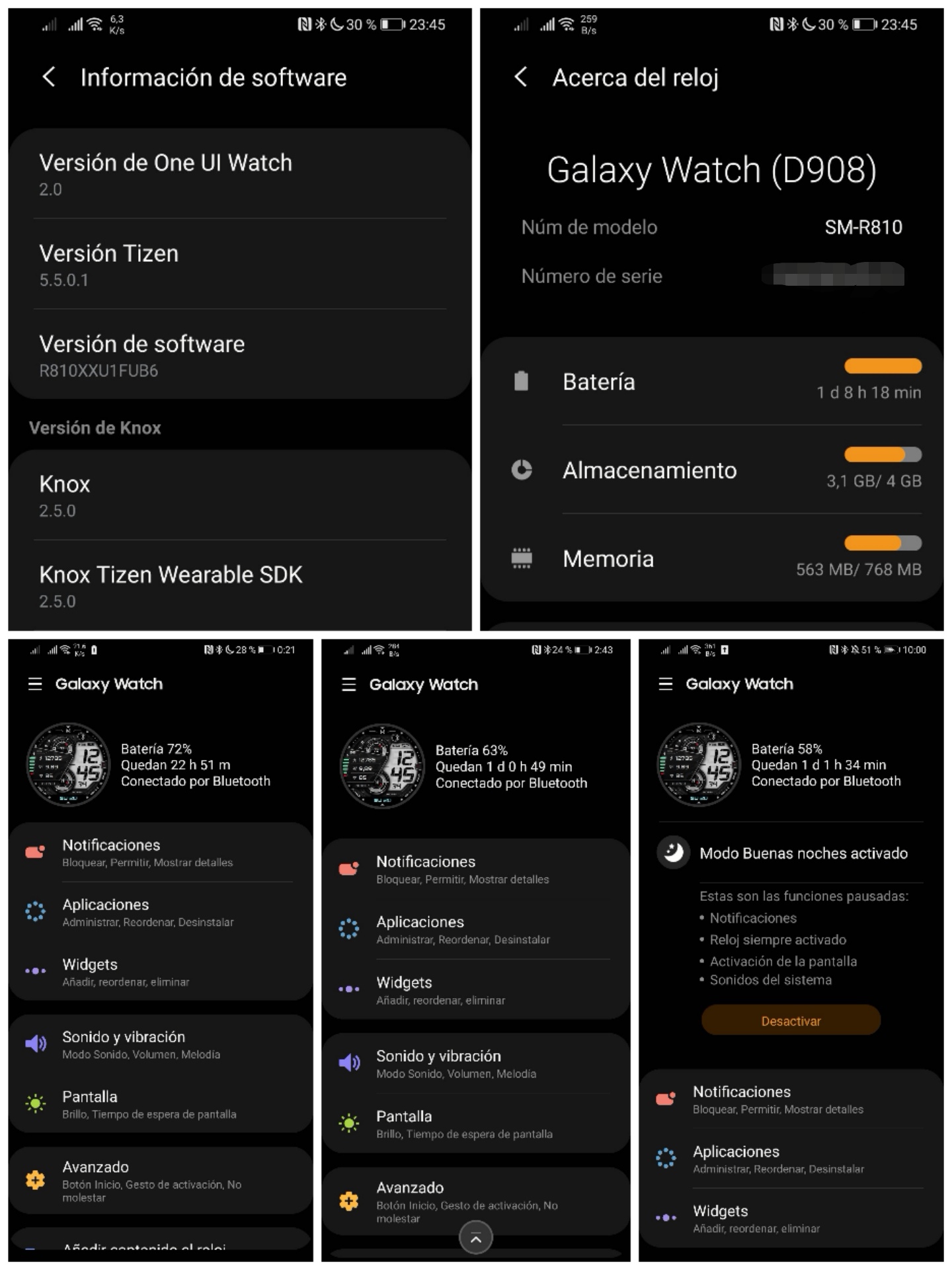 Samsung galaxy watch discount 46mm tizen 5.5