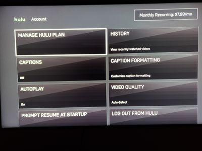 Solved Switch Profile On Hulu Plus App Samsung Community