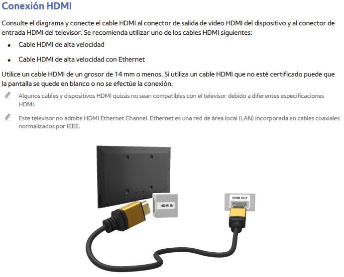 Solucionado: Conxión deco movistar 4k a SAMSUNG EU46F6400 no encuentro HDMI  - Samsung Community