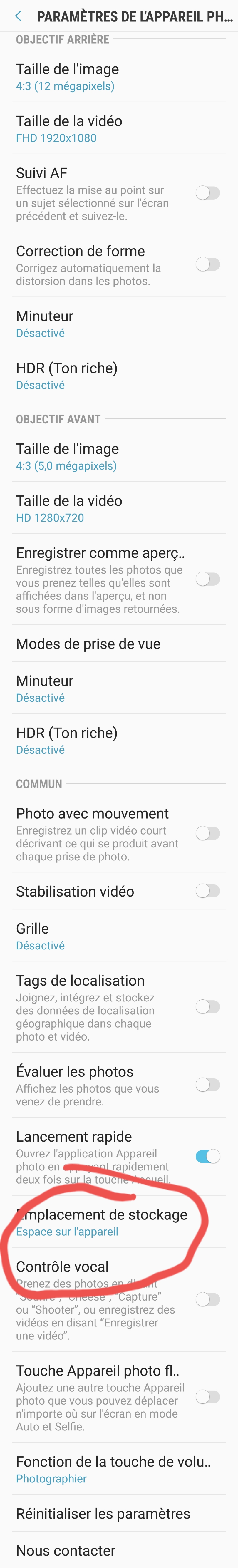 Résolu : Message d'erreur « Echec appareil photo » - Samsung Community