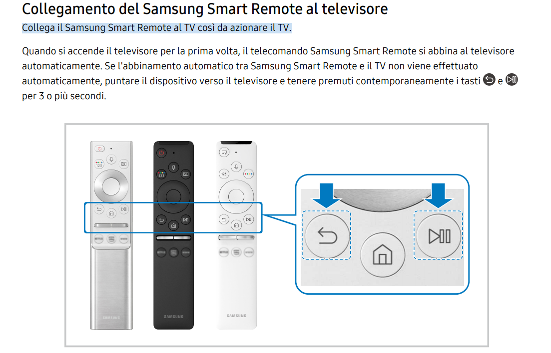 Risolto: Telecomando smart troppo sensibile - Samsung Community