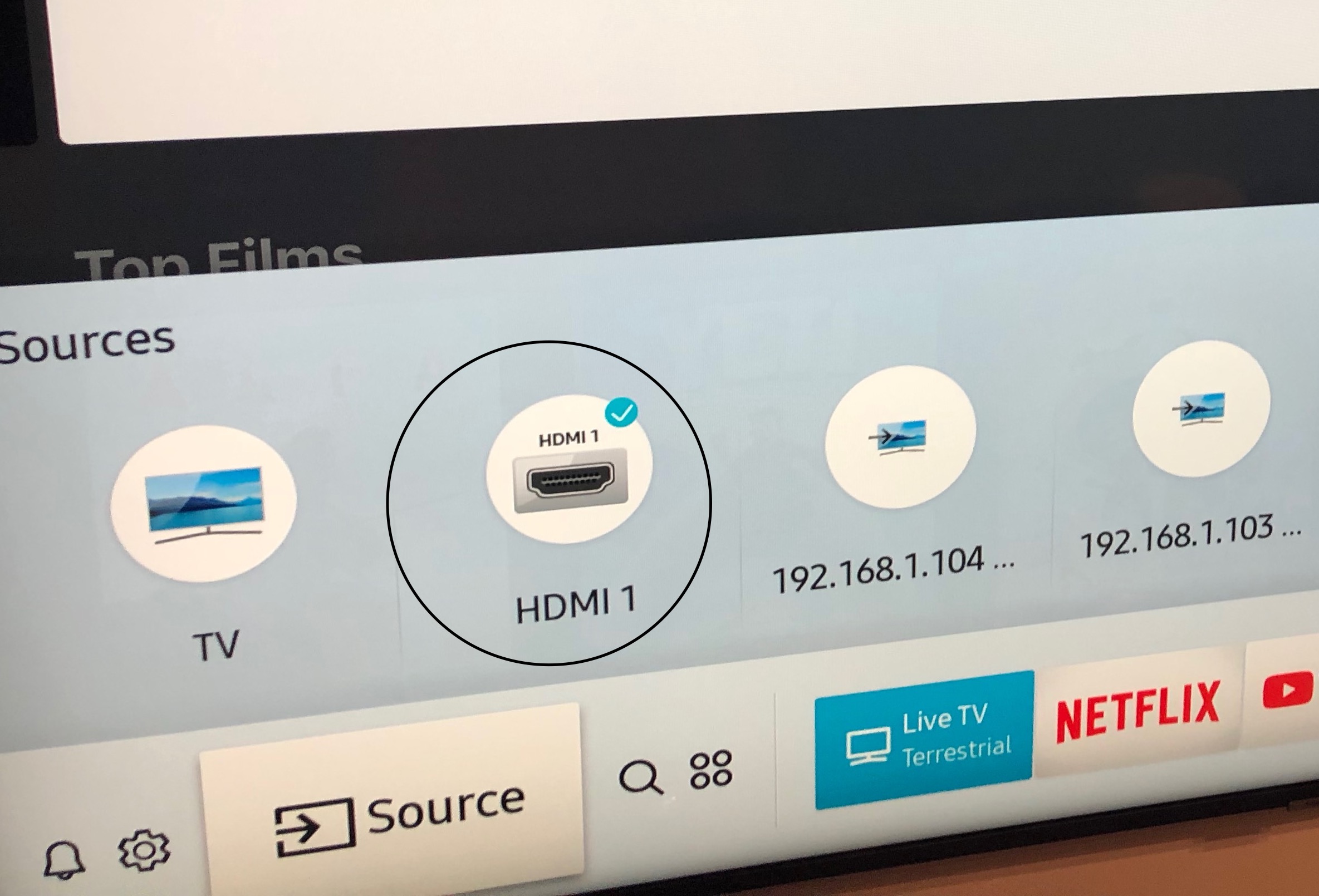 Sources - Unknown or HDMI 1 - Samsung Community