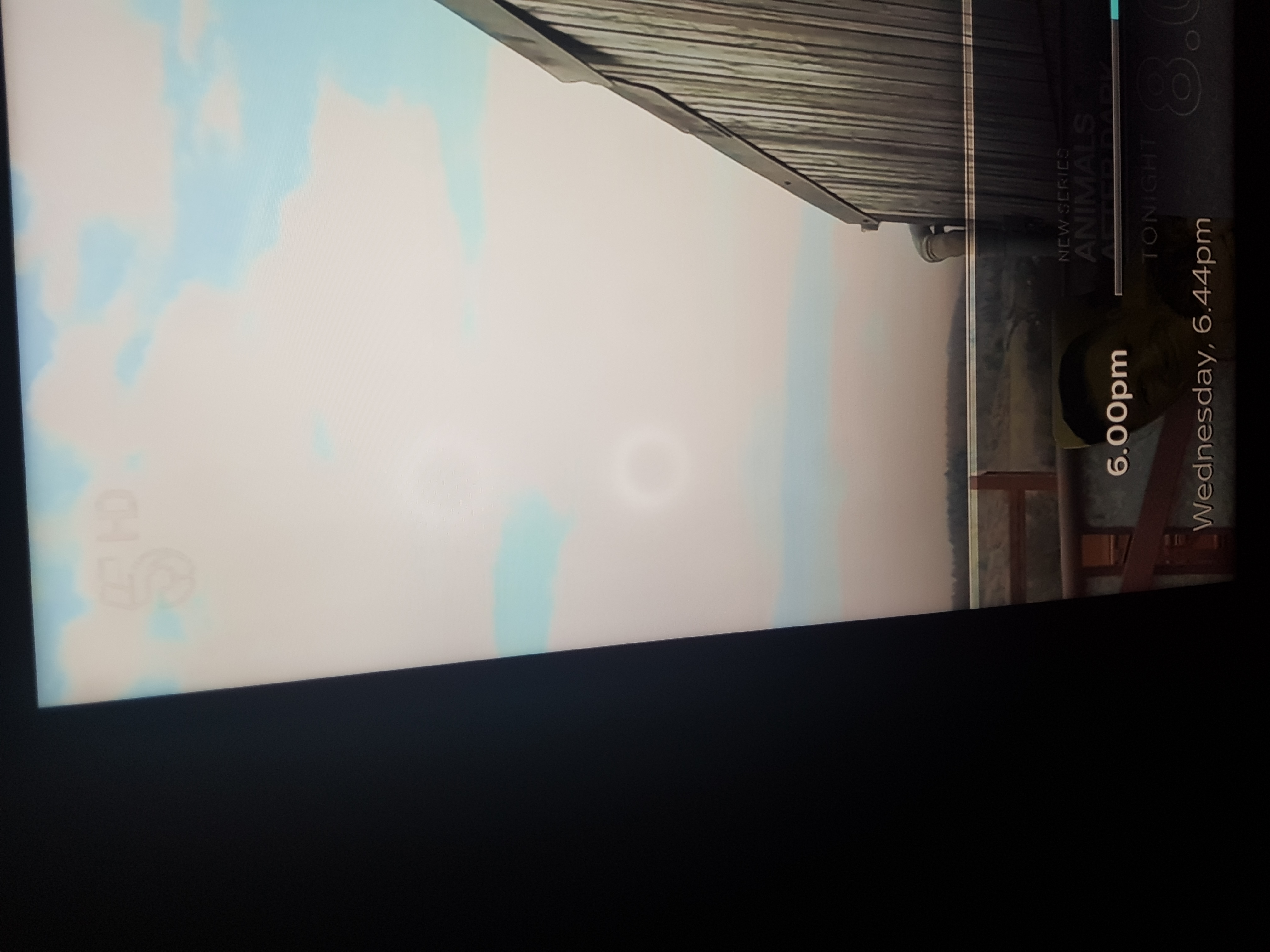 Small White Circles on TV screen Samsung Community