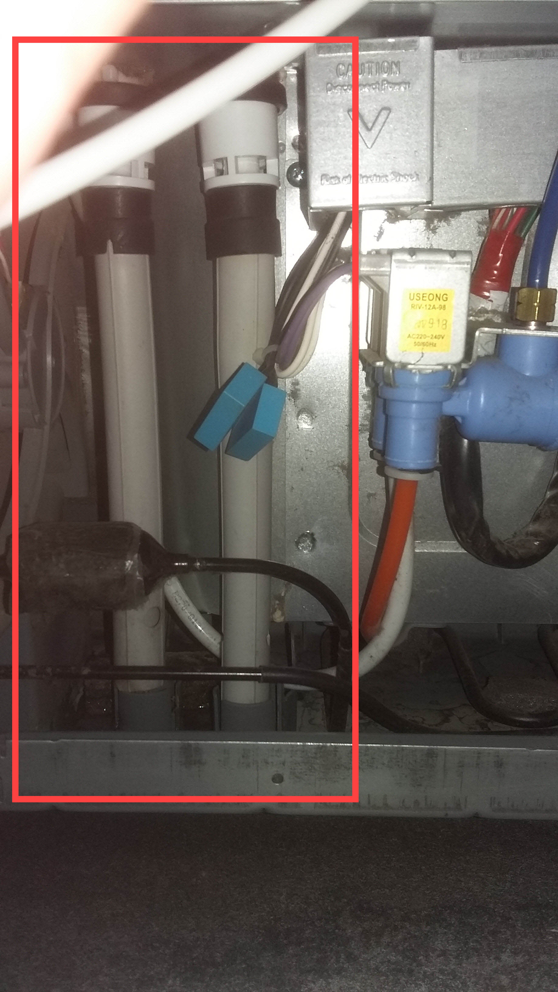 Opgelost Water in vriezer Amerikaanse koelkast Samsung Community