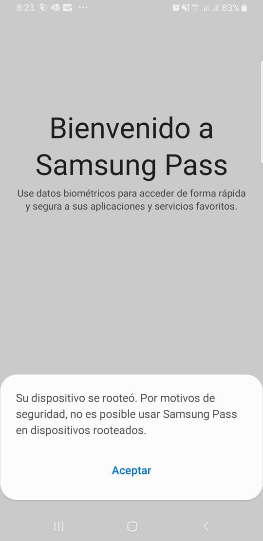 Solucionado: Samsung Pass y Carpeta Segura no funciona - Samsung Community
