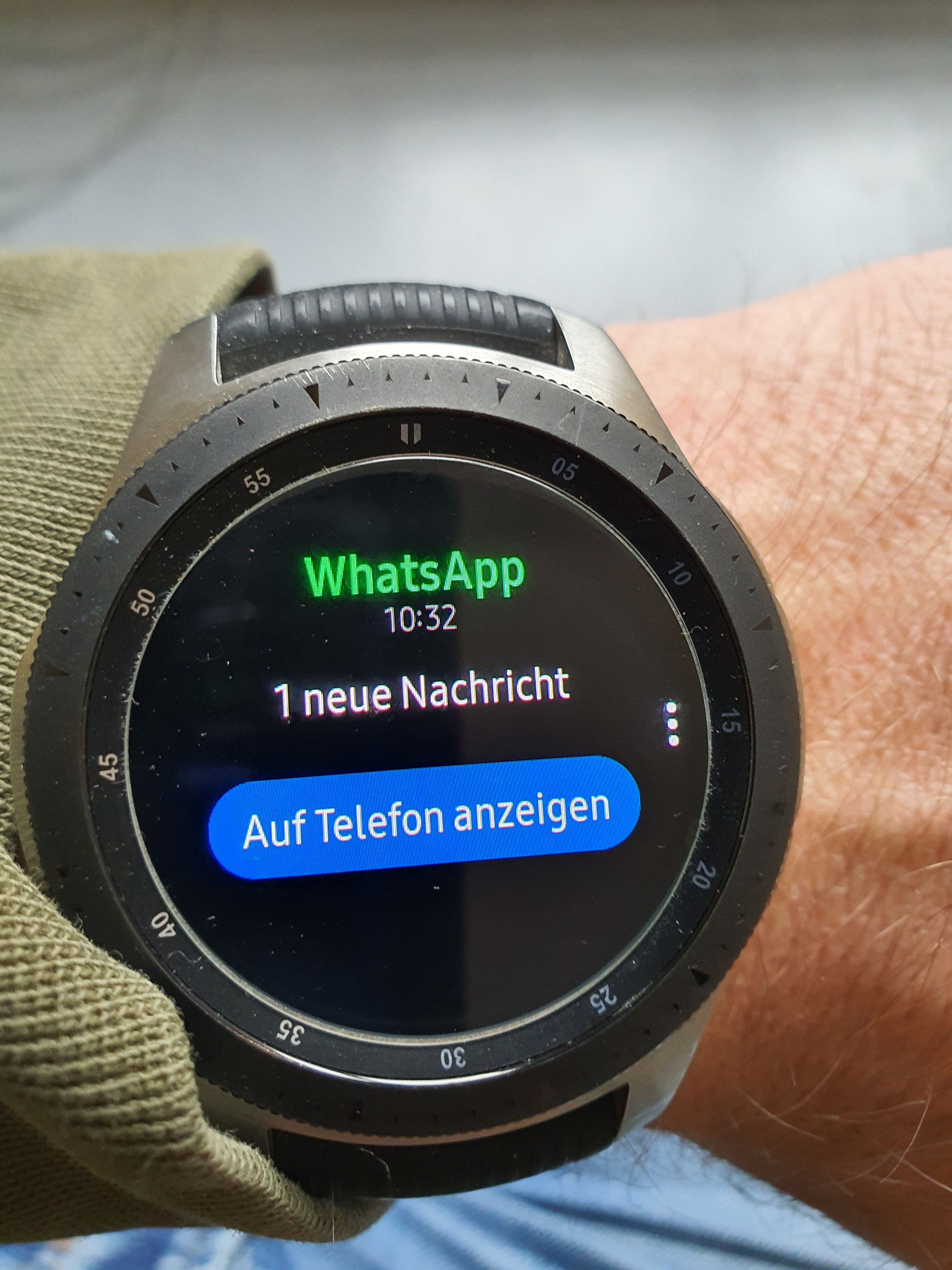 Nachrichteninhalte werden auf Galaxy Watch nicht angezeigt - Samsung  Community