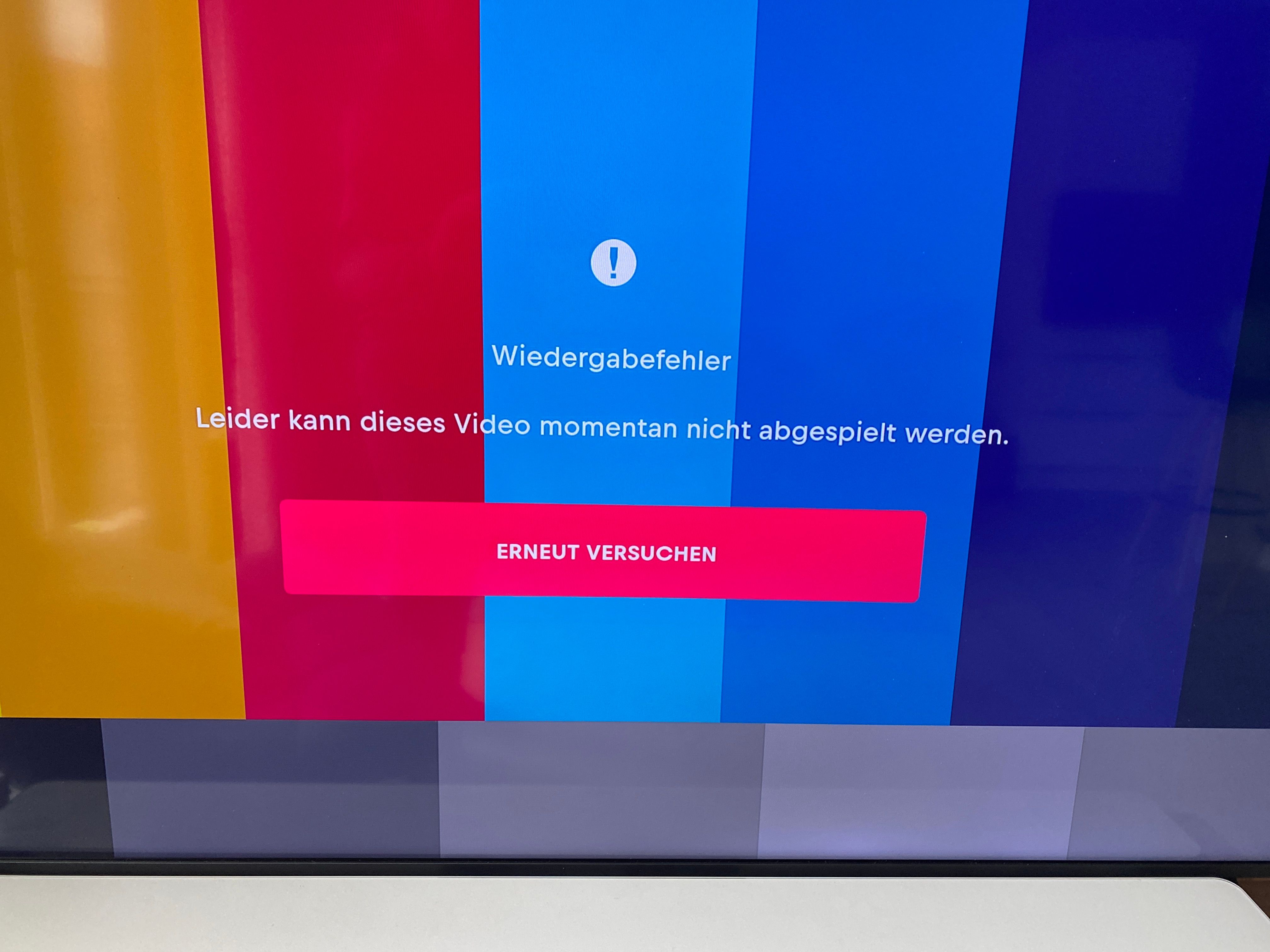 GQ55LS03TAU - Red Bull TV - Abspielen von Videos nicht mehr möglich -  Samsung Community