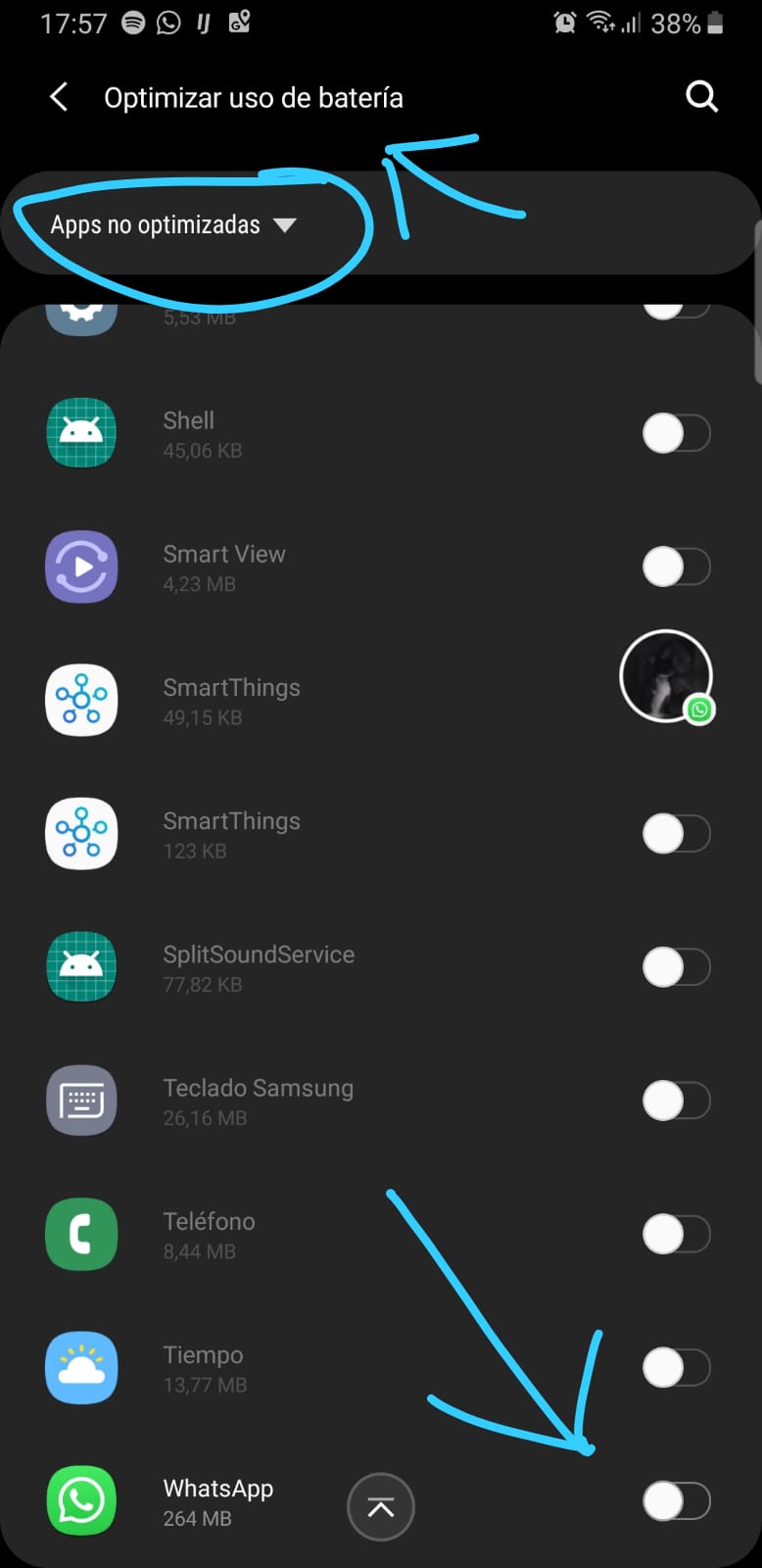 Solucionado: Sin sonido en notificaciones de whatsapp - Samsung Community