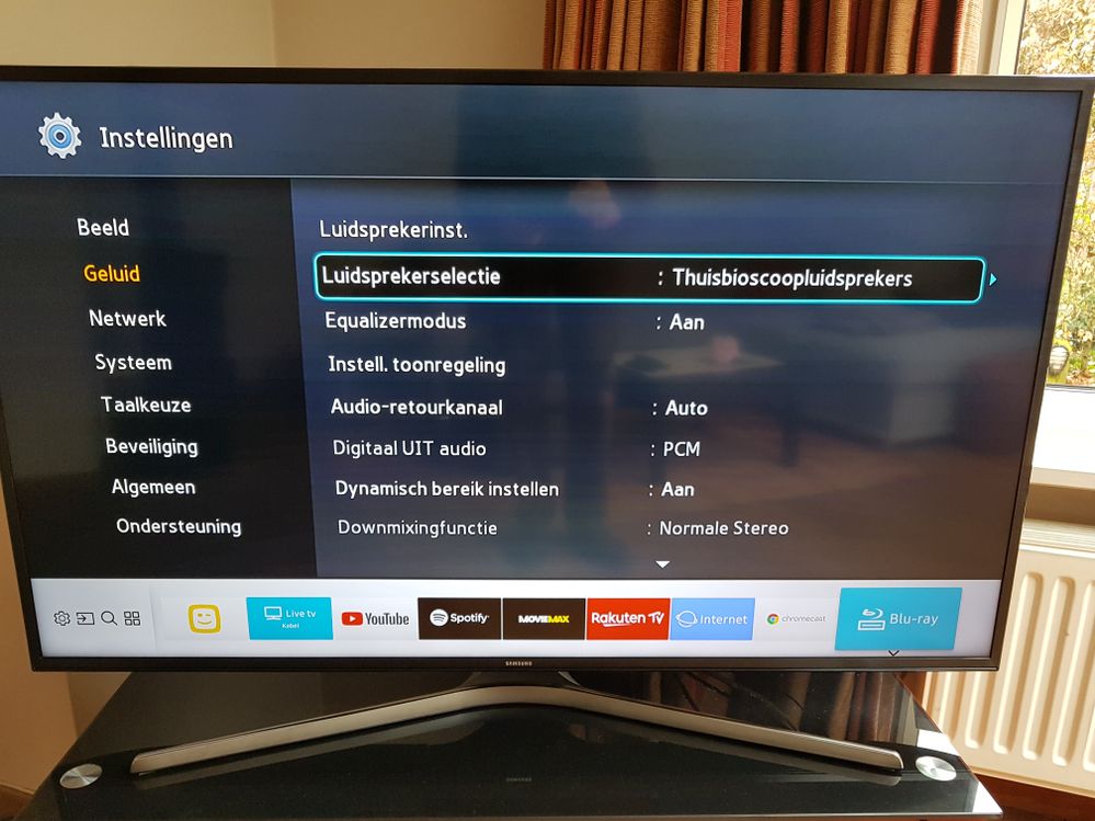 Opgelost: Geen geluid uit Samsung UE50MU6100 TV gekoppeld aan de Home  Cinema HT-J4500 5.1 Surround set - via HDMI ARC - Samsung Community
