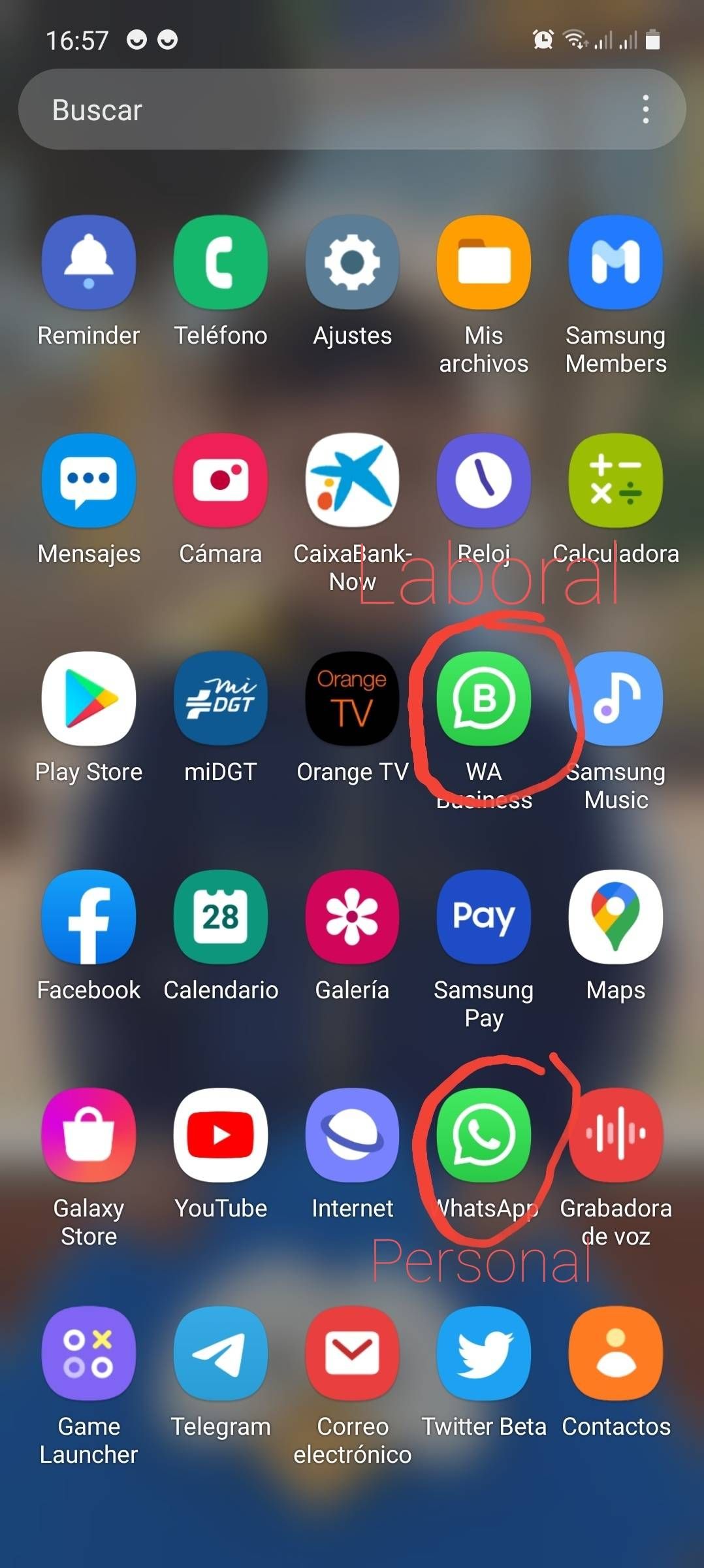 Solucionado: No aparecen en Galeria las carpetas whatsapp de mensajeria  dual de la segunda cuenta - Samsung Community