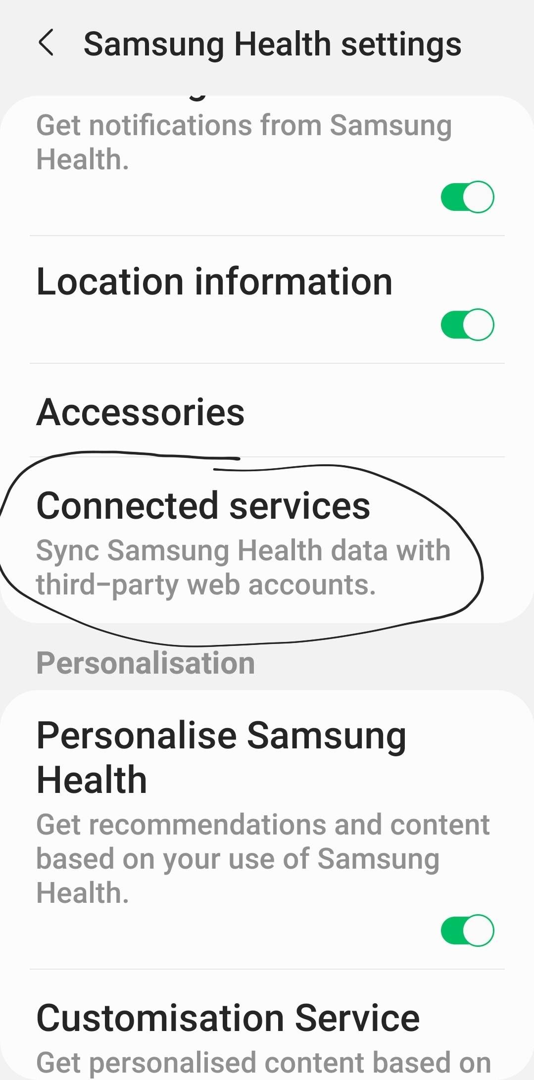 Solved: Import activity data from Strava to Samsung Health app - Samsung  Community