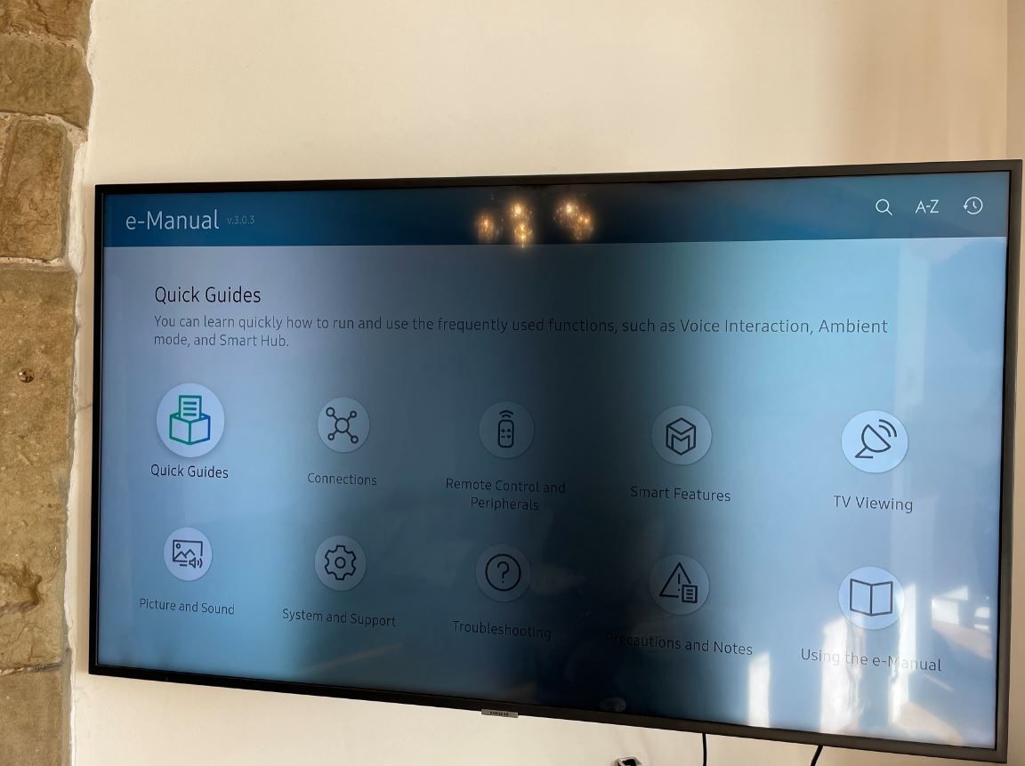 Vertical black shadow line Samsung Community