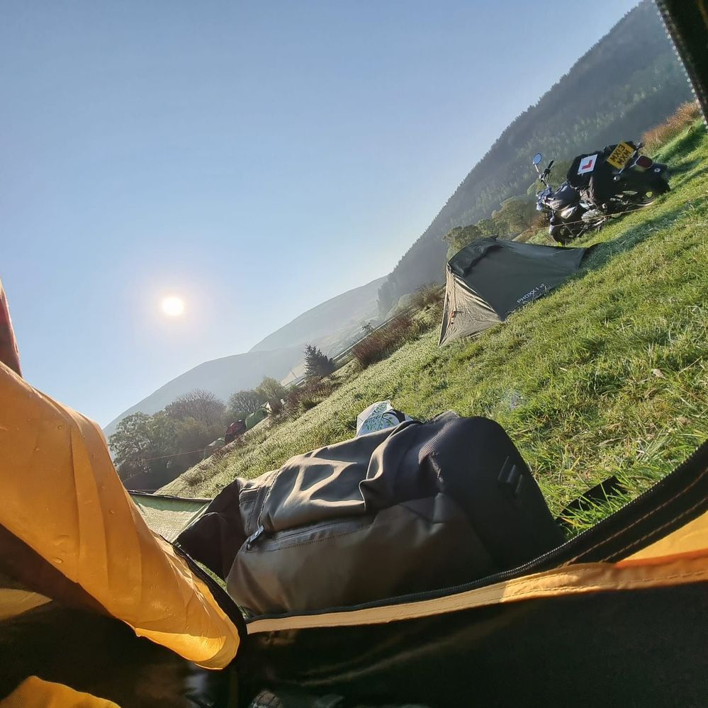 My perfect work space would be waking up to this view every morning in the Scottish Highlands