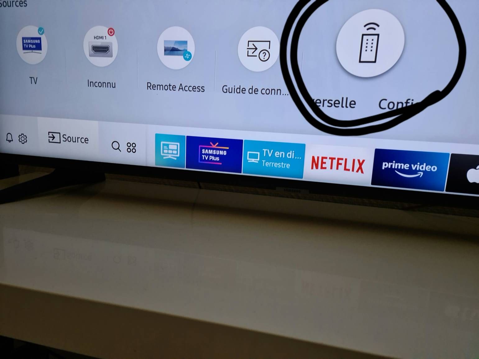 Télécommande Freebox ne peut plus allumer ma tv samsung - Samsung Community