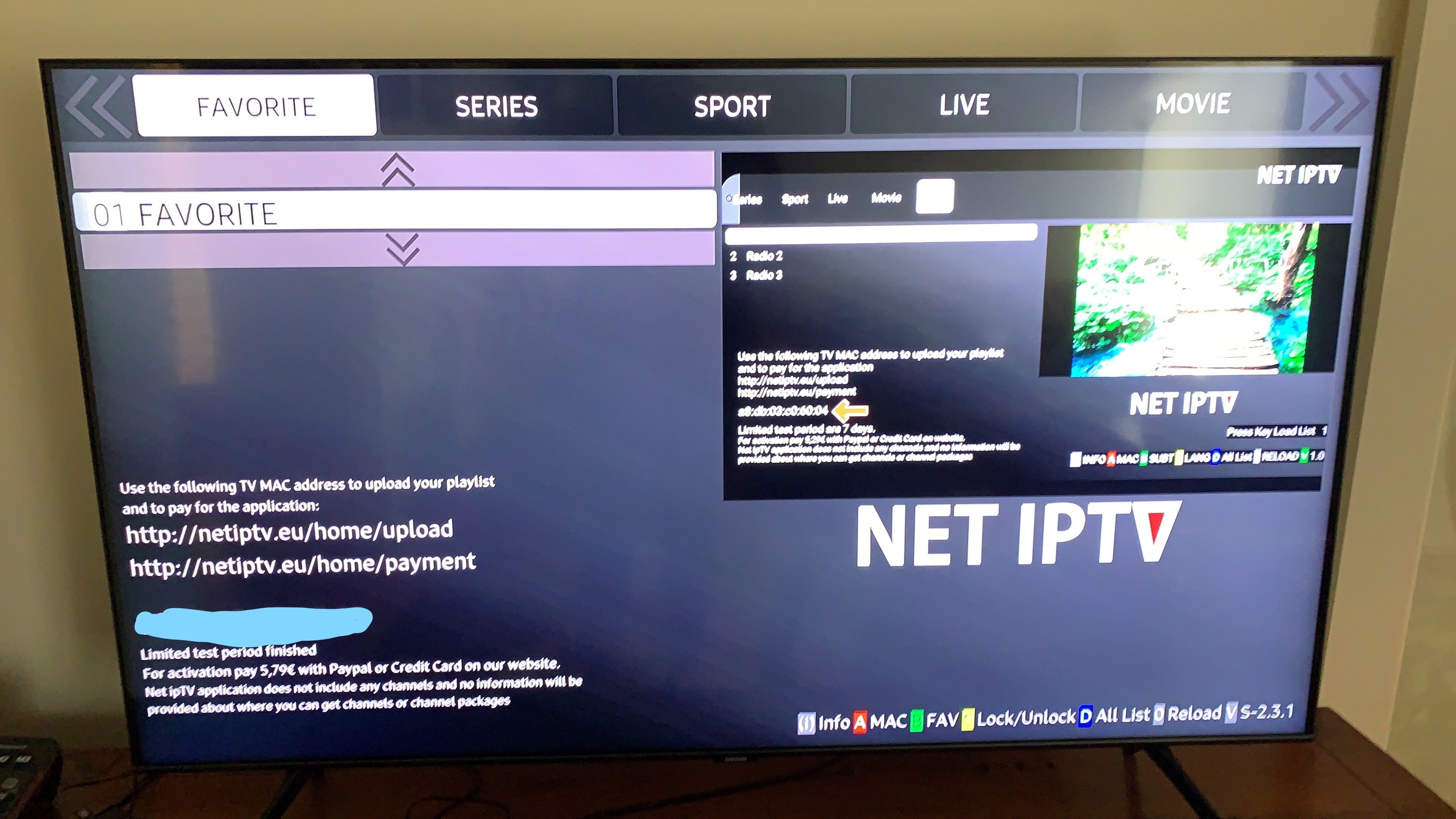 IPTV subscription not working on Samsung TV - Samsung Community
