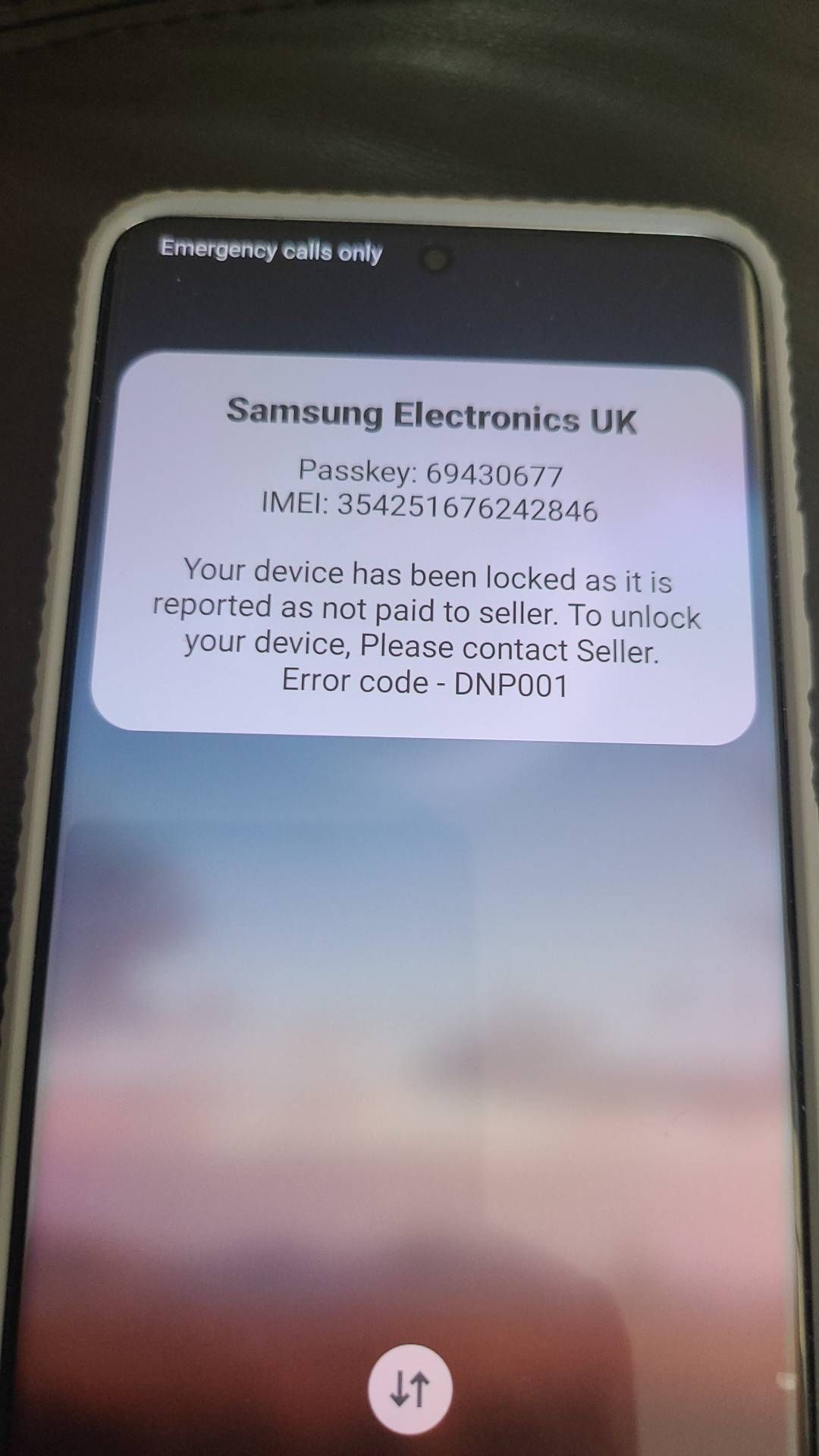 Solved: the verification code been sent is Not valid - Samsung Community
