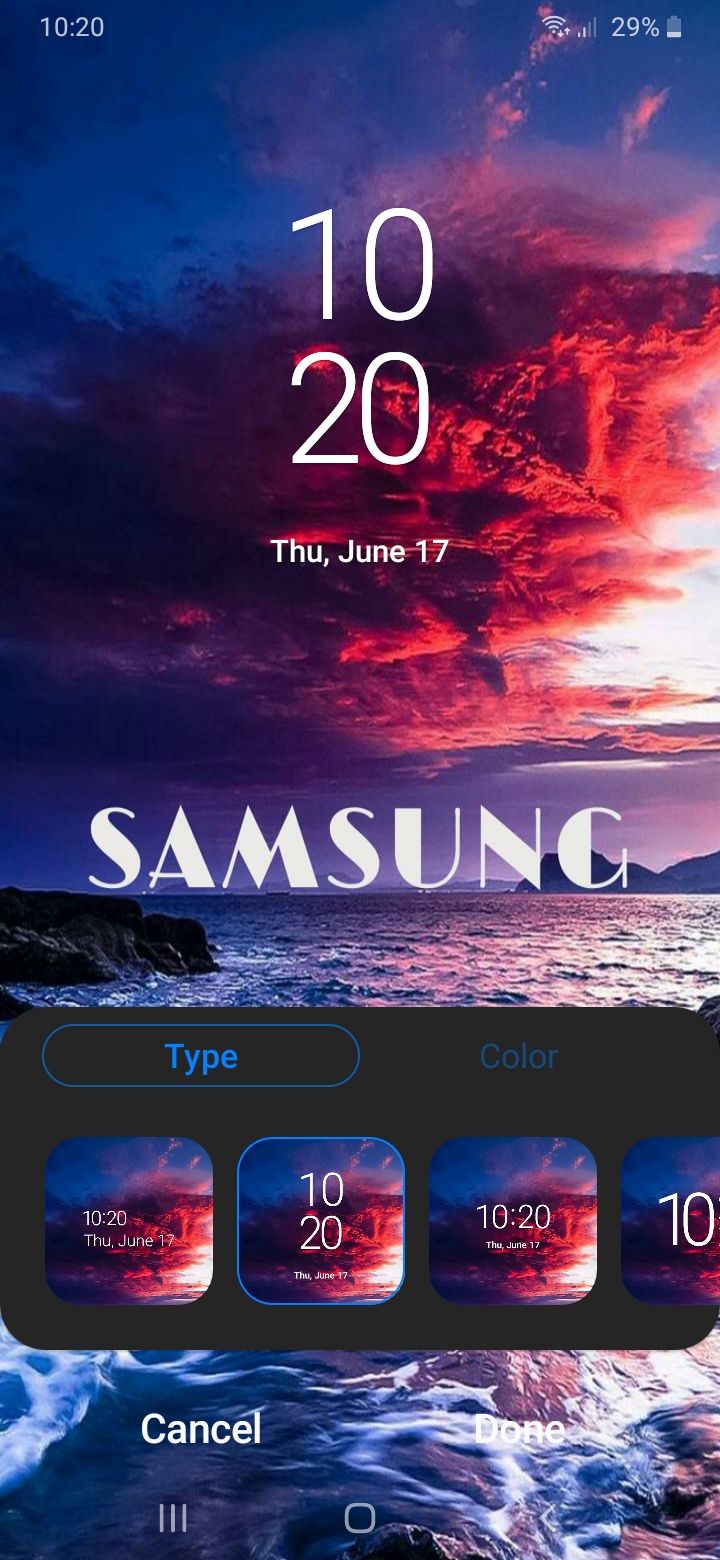Πρόβλημα με την εμφάνιση ρολογιού στην αρχική οθόνη - Samsung Community