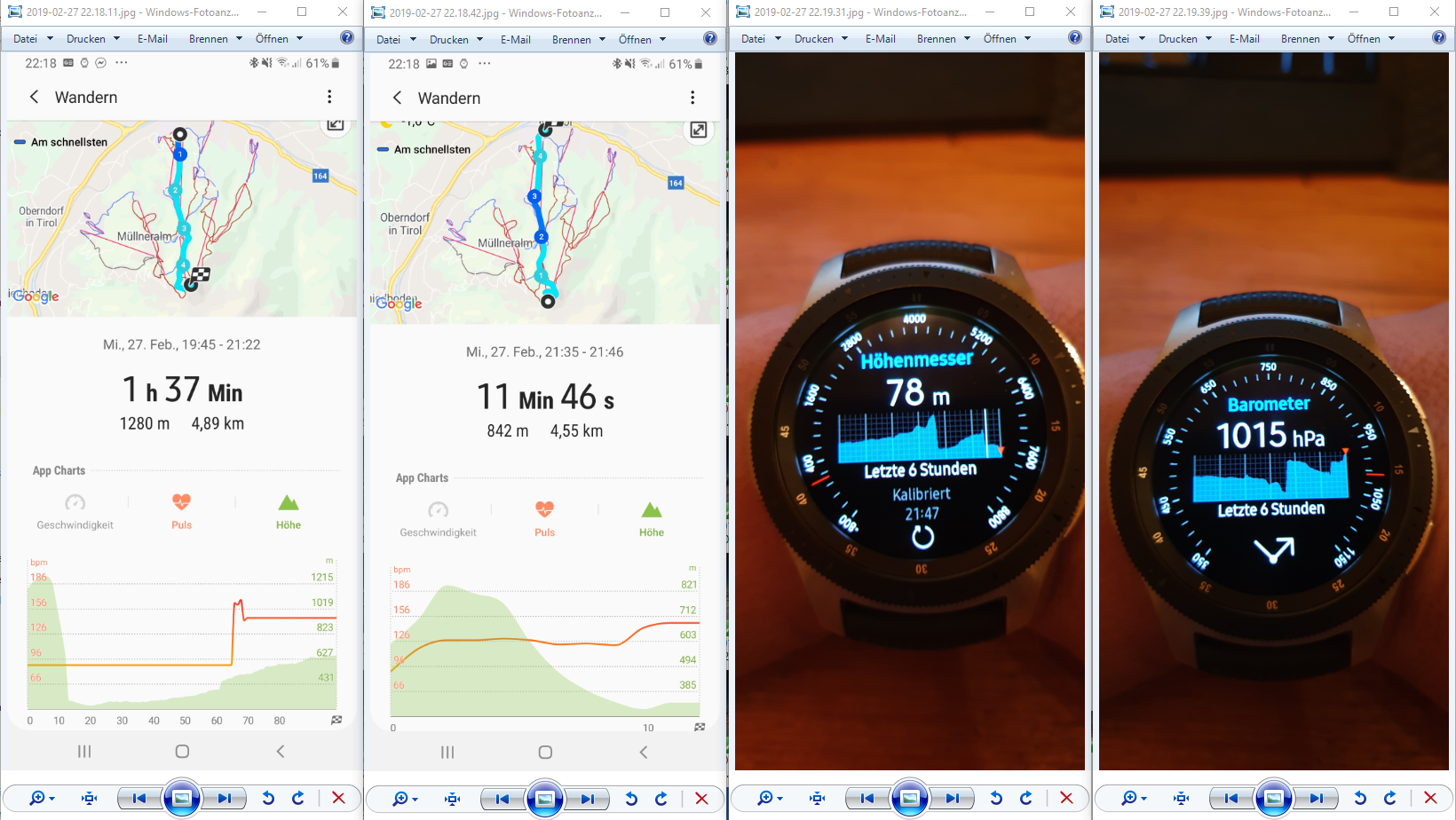 Galaxy Watch Höhenmesser & Barometer Problem - Samsung Community