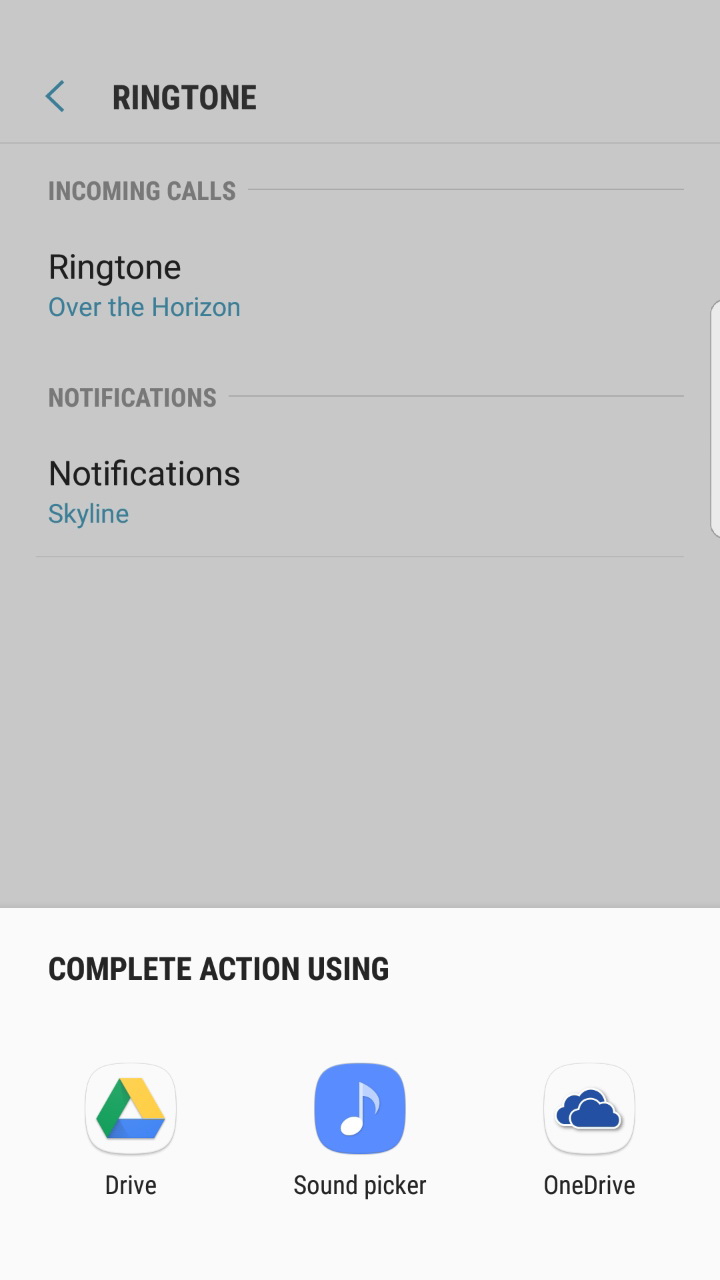 Solved: Can't change ringtone - Samsung Community