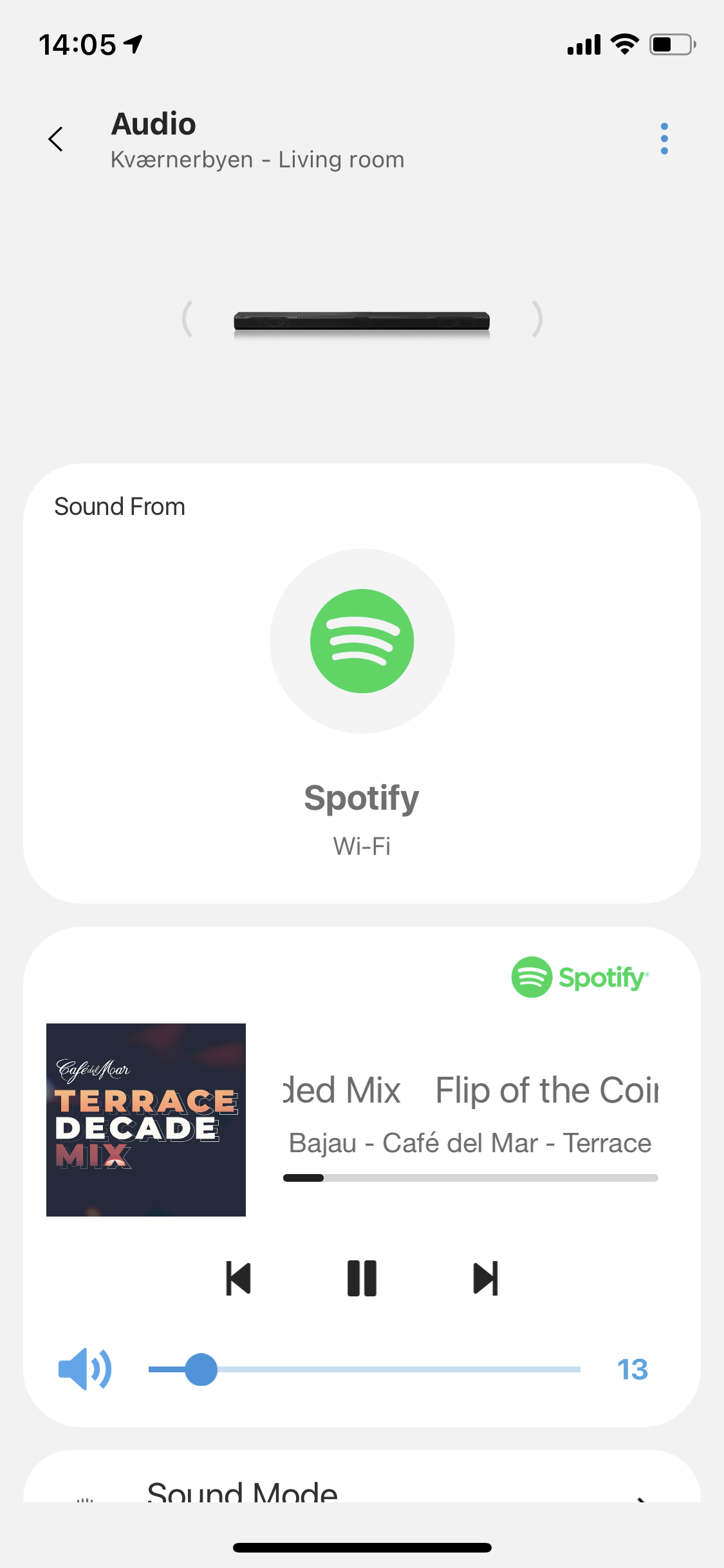 HW-Q950T - extremely loud volume from Spotify Connect - Samsung Community