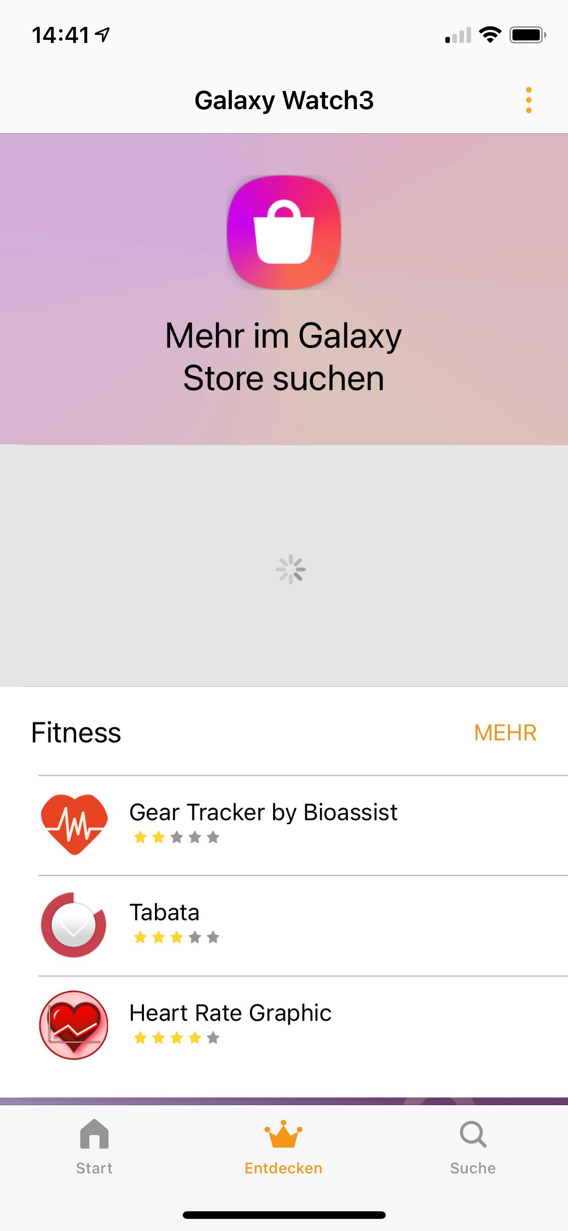 Gelöst Keine Verbindung zum Galaxy Store mit iPhone 11 und Watch 3