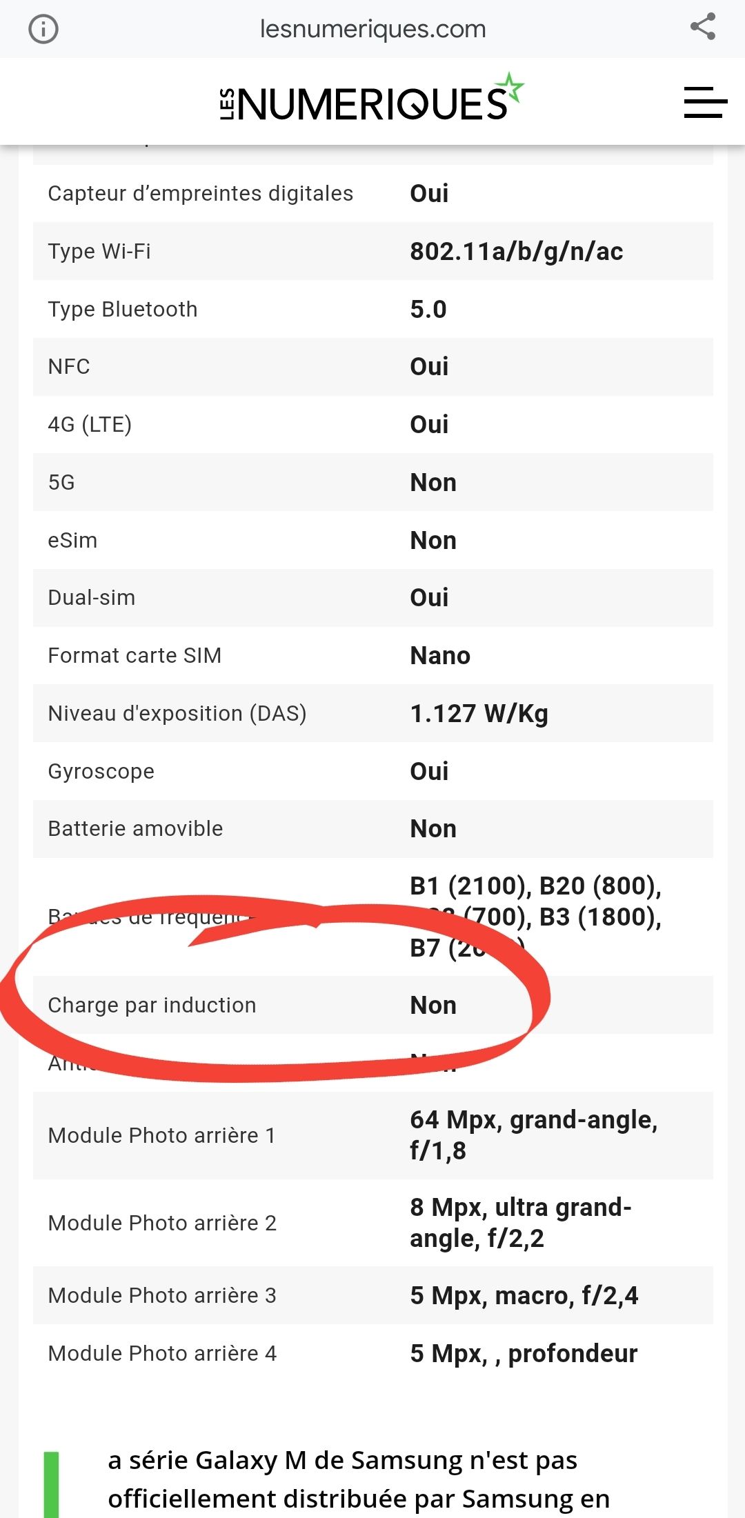 Charge Induction Samsung Galaxy M31 - Samsung Community