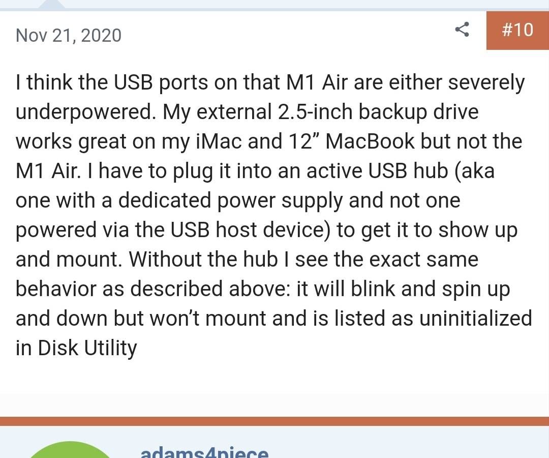 T5 am MacBook M1 mit Big Sur wird nicht erkannt, aber auf älterem MacBook  mit Big Sur schon - Samsung Community