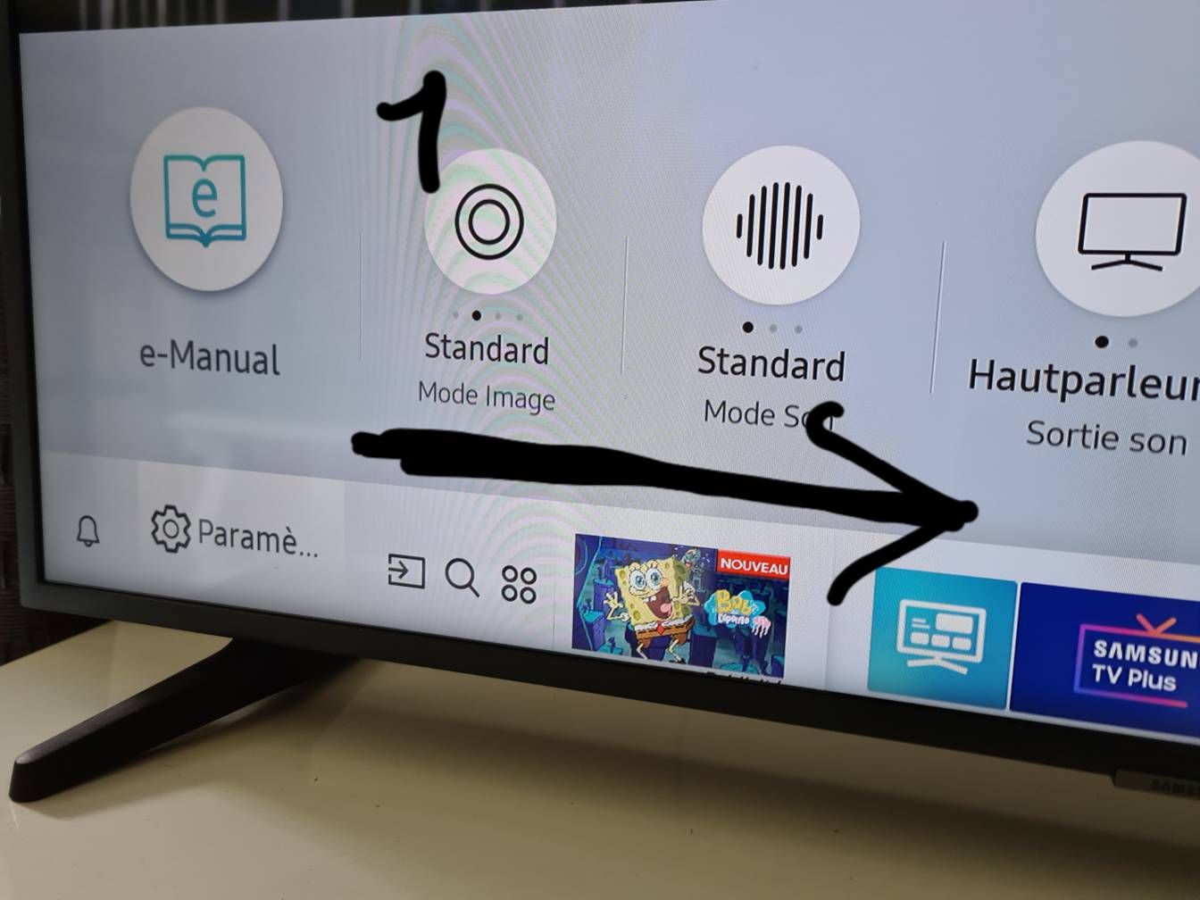 Pas d image sur ma tv Samsung Samsung Community