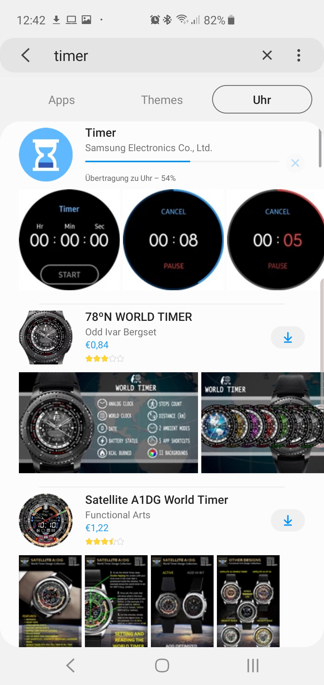 Gelöst: Timer App für Galaxy Watch vermisst - Samsung Community