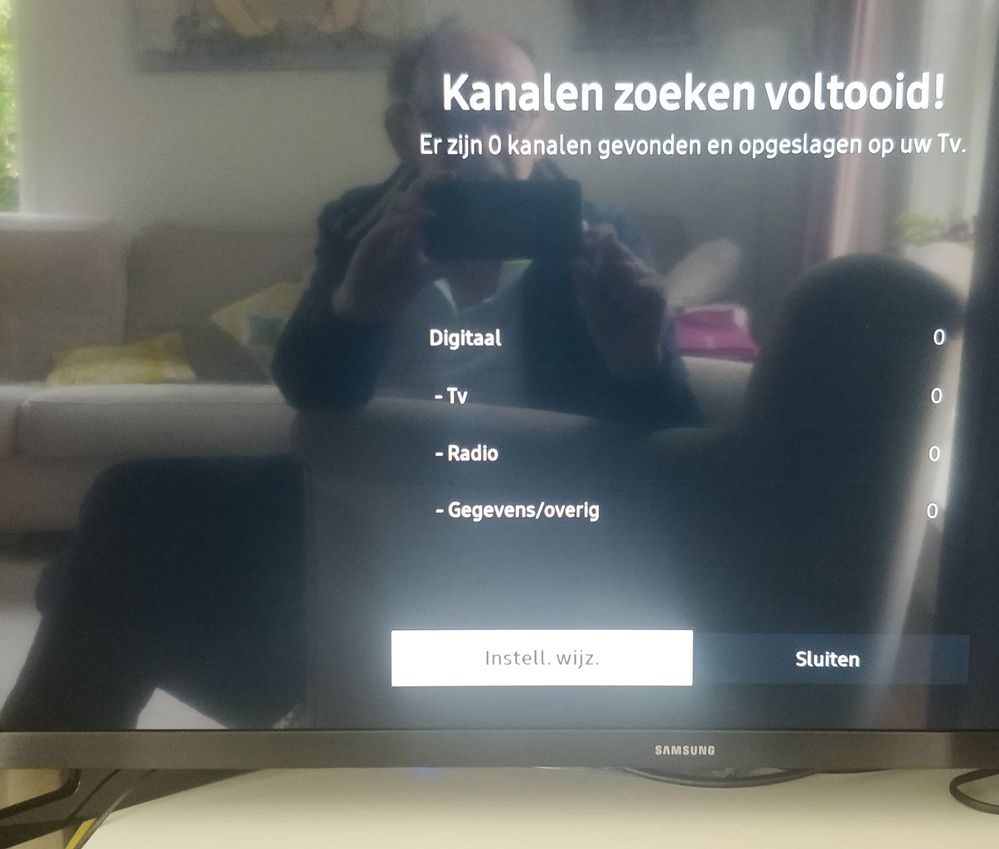 Opgelost: UE32T5300 TV pakt de kanalen van Ziggo Mediabox niet op - Samsung  Community