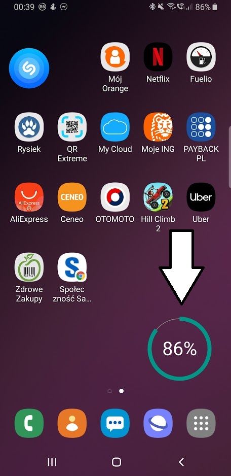 Rozwiązano: Wskaźnik baterii - Samsung Community