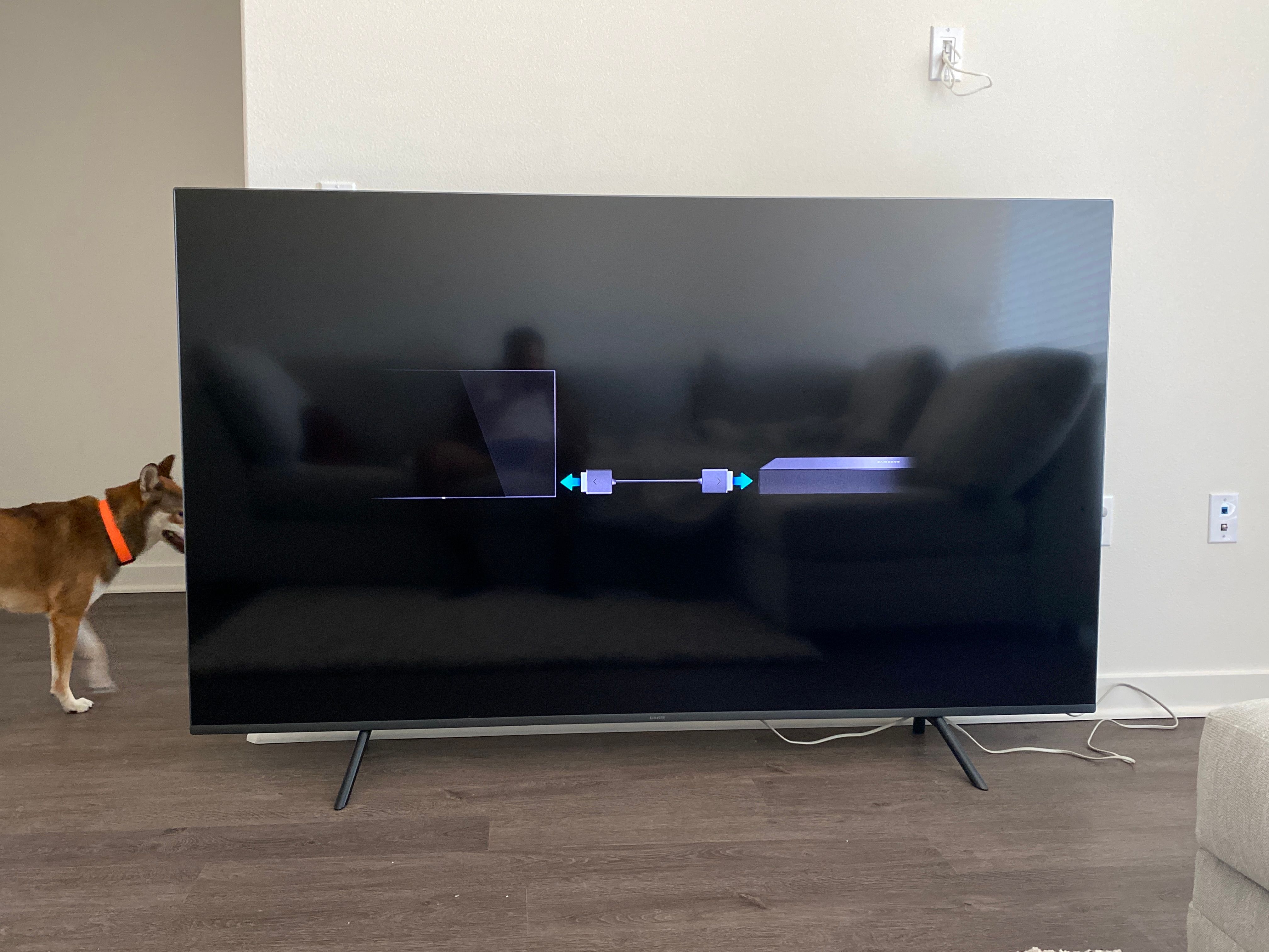 Solved: Television stuck on this screen - Samsung Community