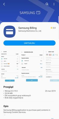 Samsung Billing