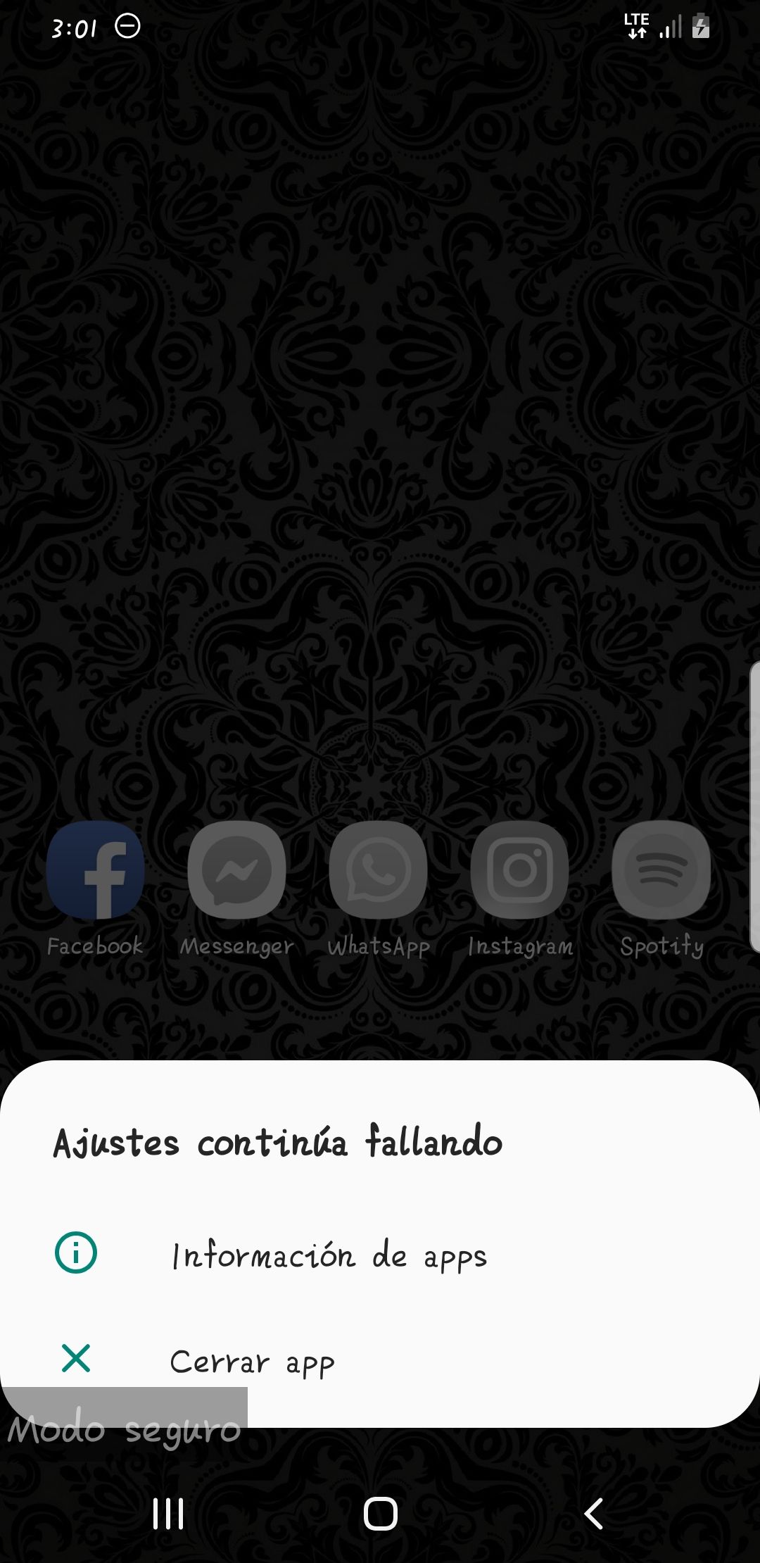 Solucionado Mensaje De Error Ajustes Continua Fallando Samsung Community