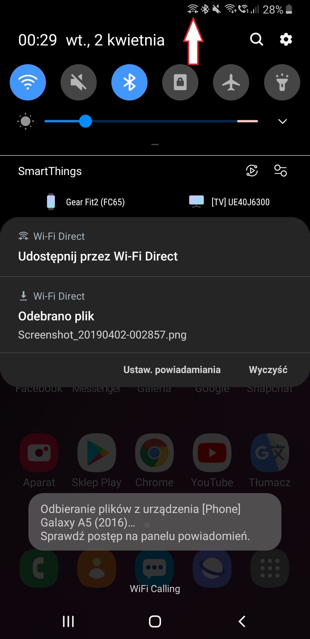 Co Oznacza Przekreślone Kółko W Telefonie Rozwiązano: Ikona paska górnego samsung galaxy s9+ - Samsung Community