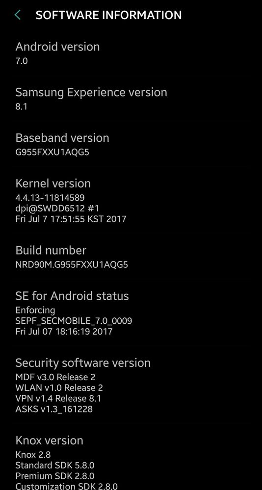 samsung u flex software update