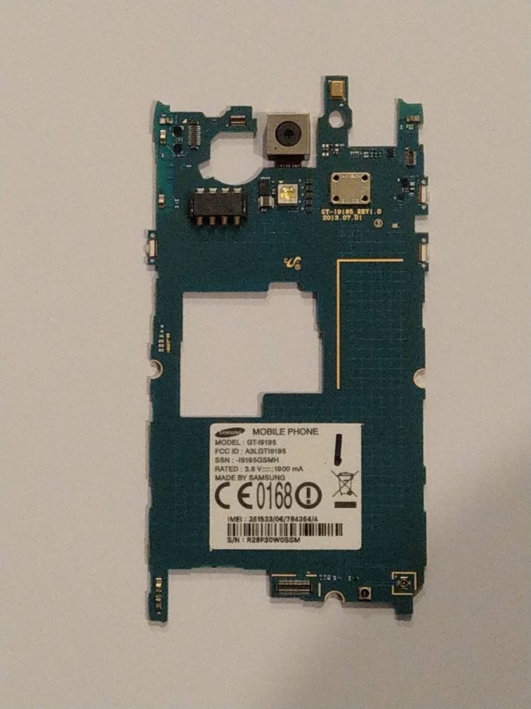 Galaxy hot sale s4 motherboard