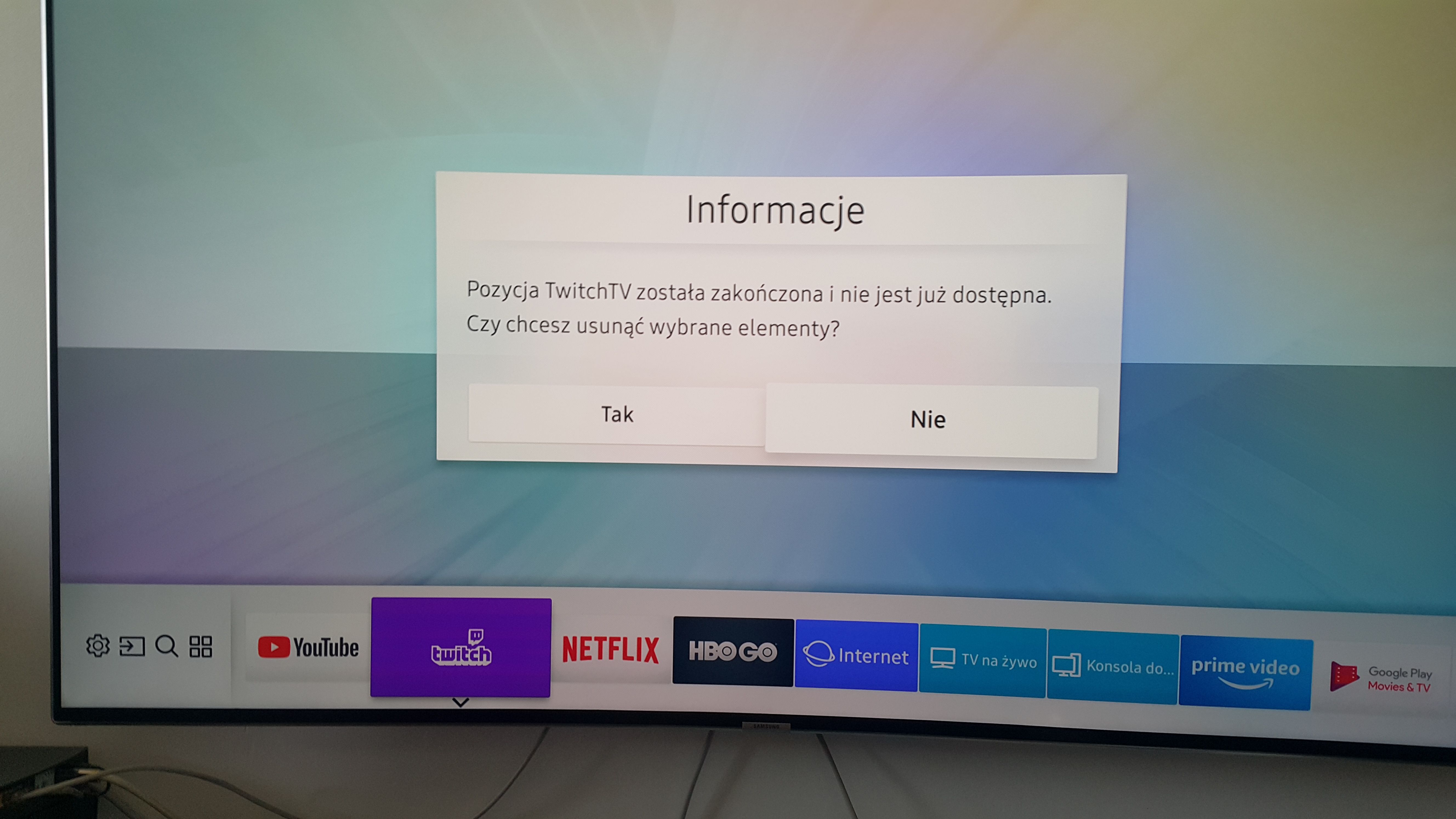 Koniec aplikacji Twitch.tv na telewizorach Samsunga? Samsung Community