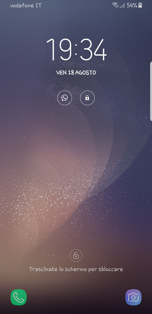 Galaxy s8 schermata di blocco - Samsung Community