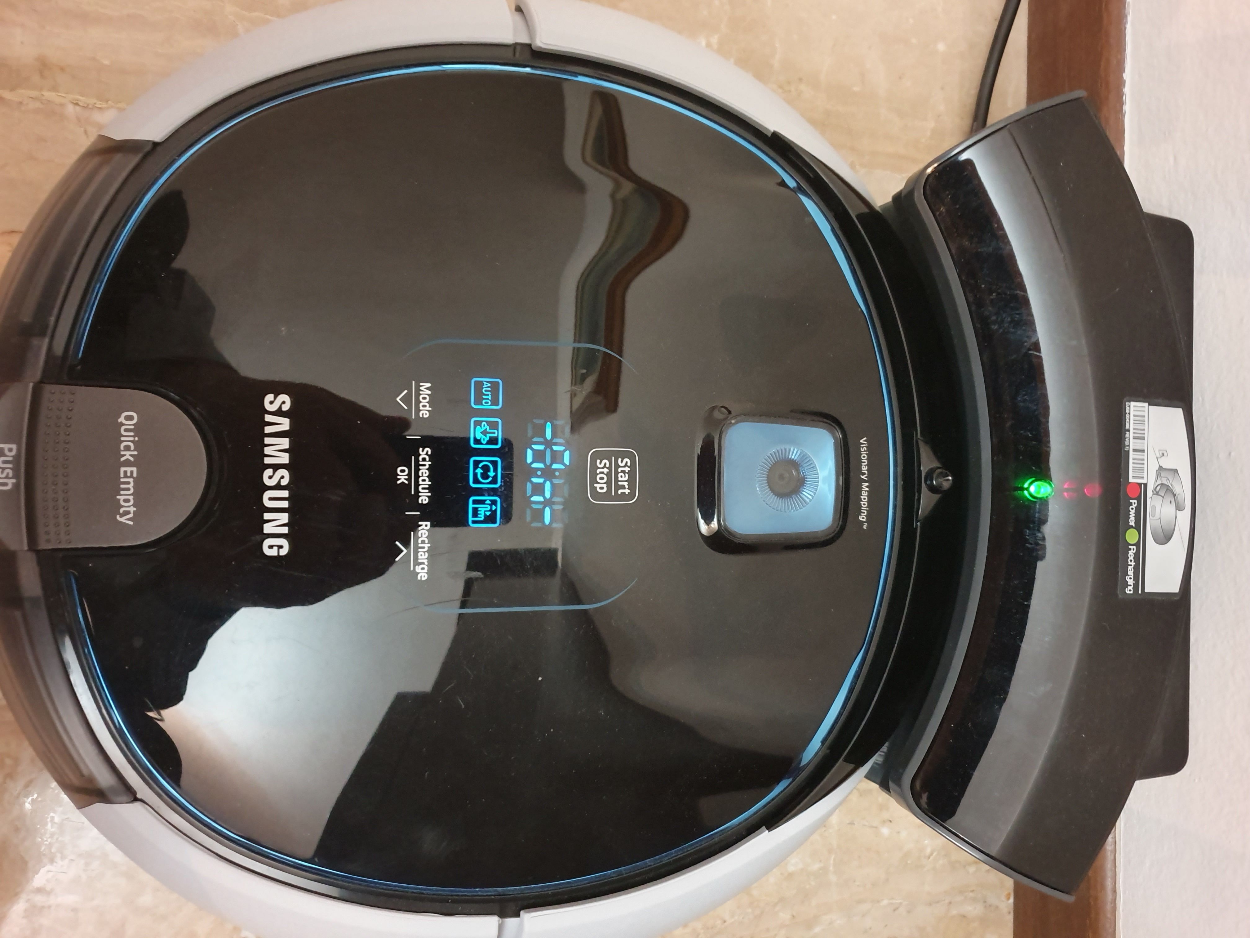 Aspirapolvere robot sr10 j50 errore non presente sul manuale - Samsung  Community