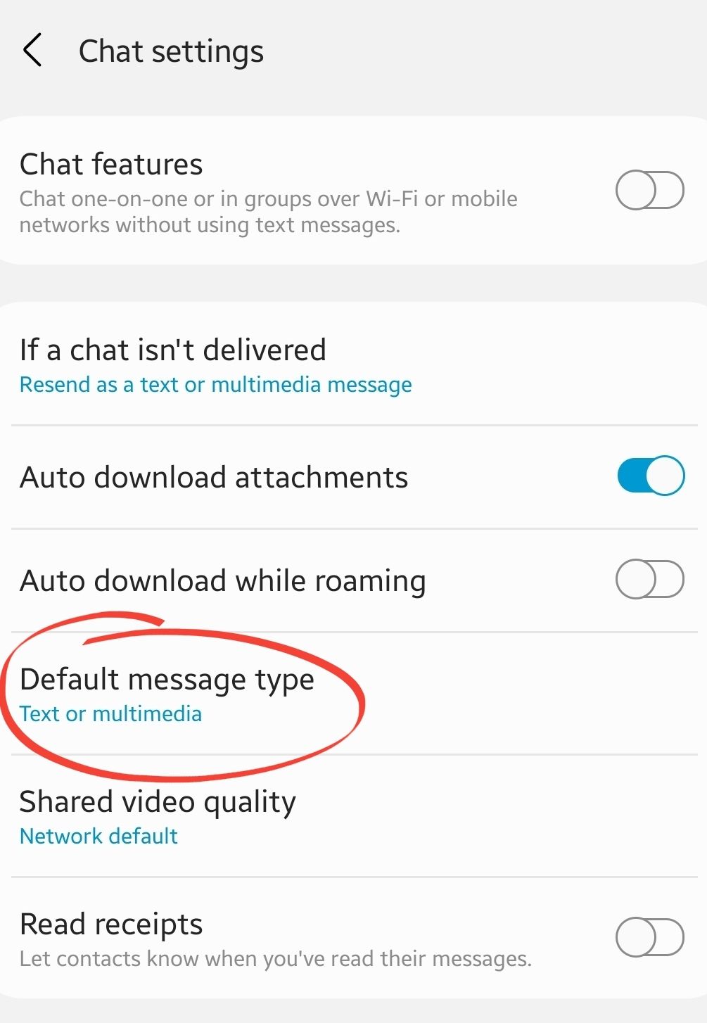 Issue after update: non-stop pop up - faster richer higher quality chat on  wifi or data - Samsung Community