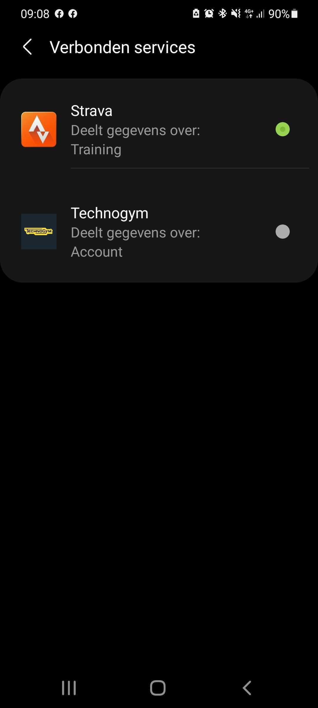 Opgelost Samsung Watch koppelen met andere services. Samsung Community