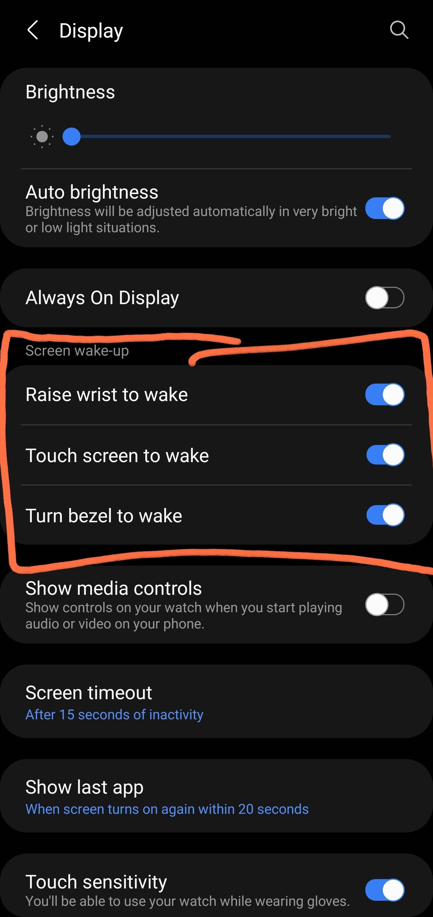 Galaxy Watch 4 Classic screen goes off by turning the watch - Page 2 ...