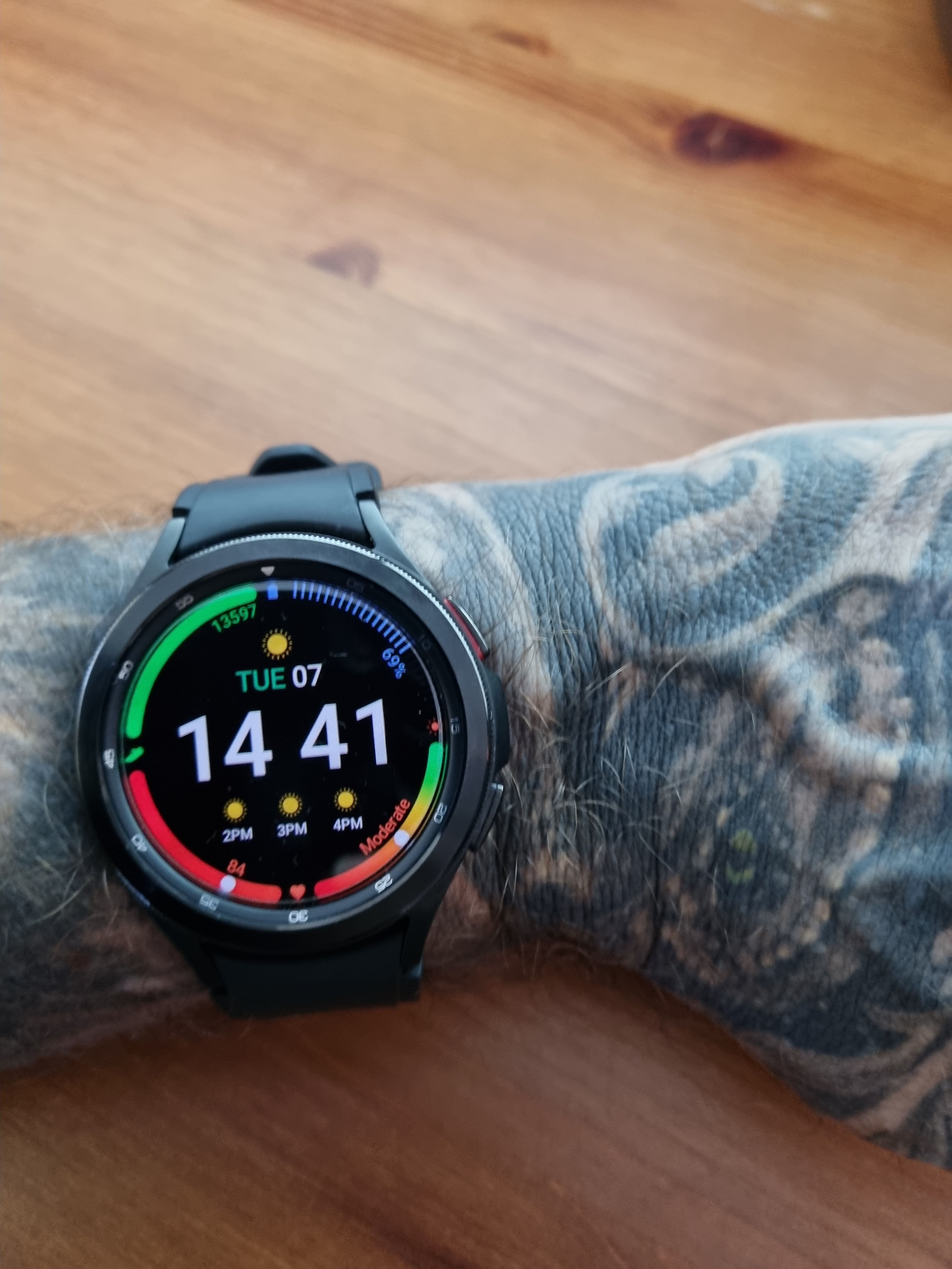 Galaxy watch and tattoos Samsung Community