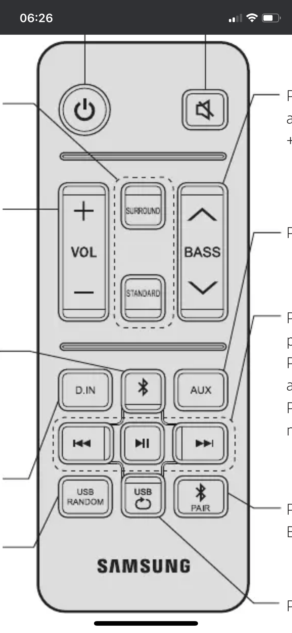 Gelöst: Soundbar HW-N400 Einstellen der Höhen - Samsung Community