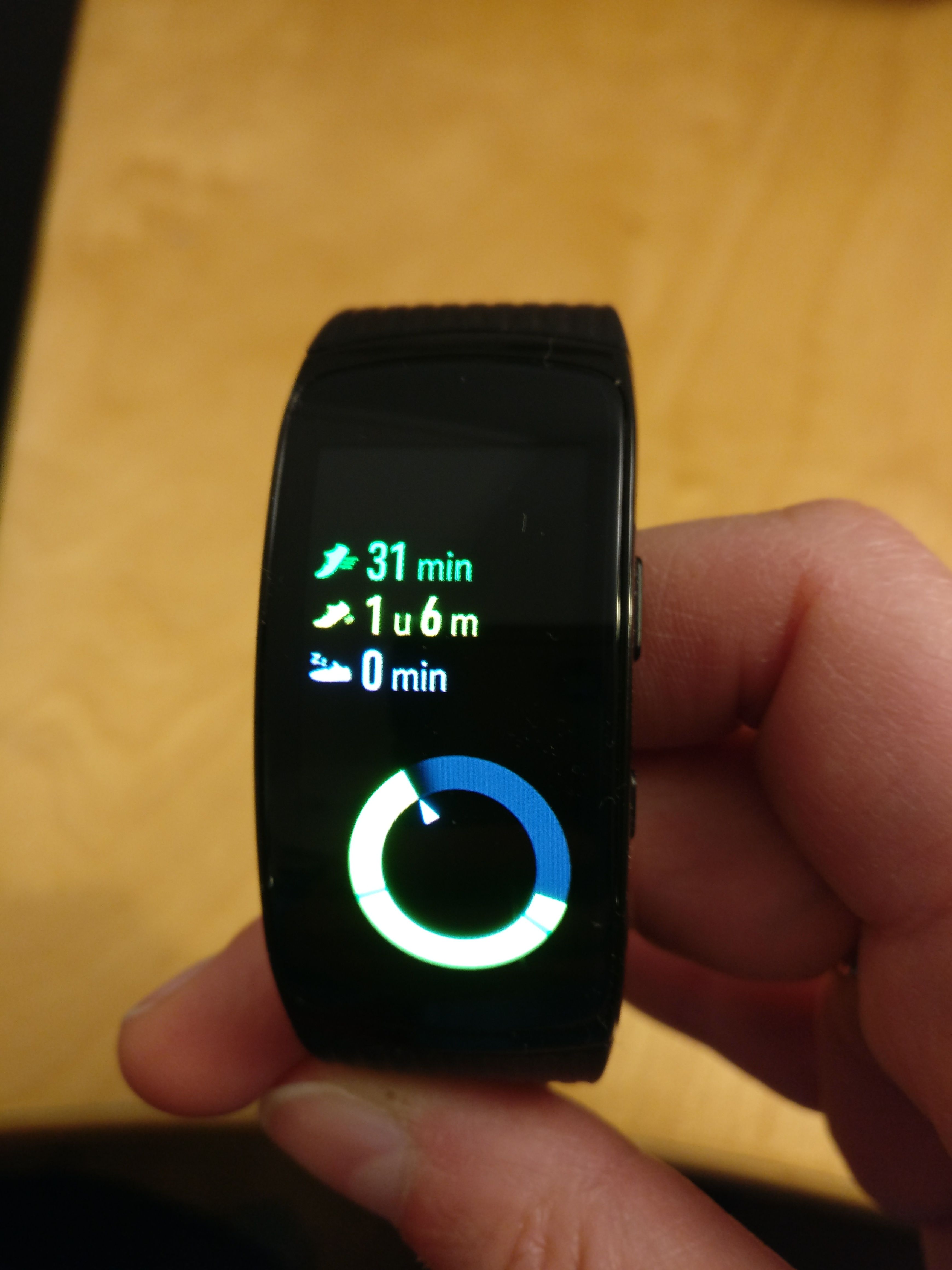 gear fit pro 2 not counting steps